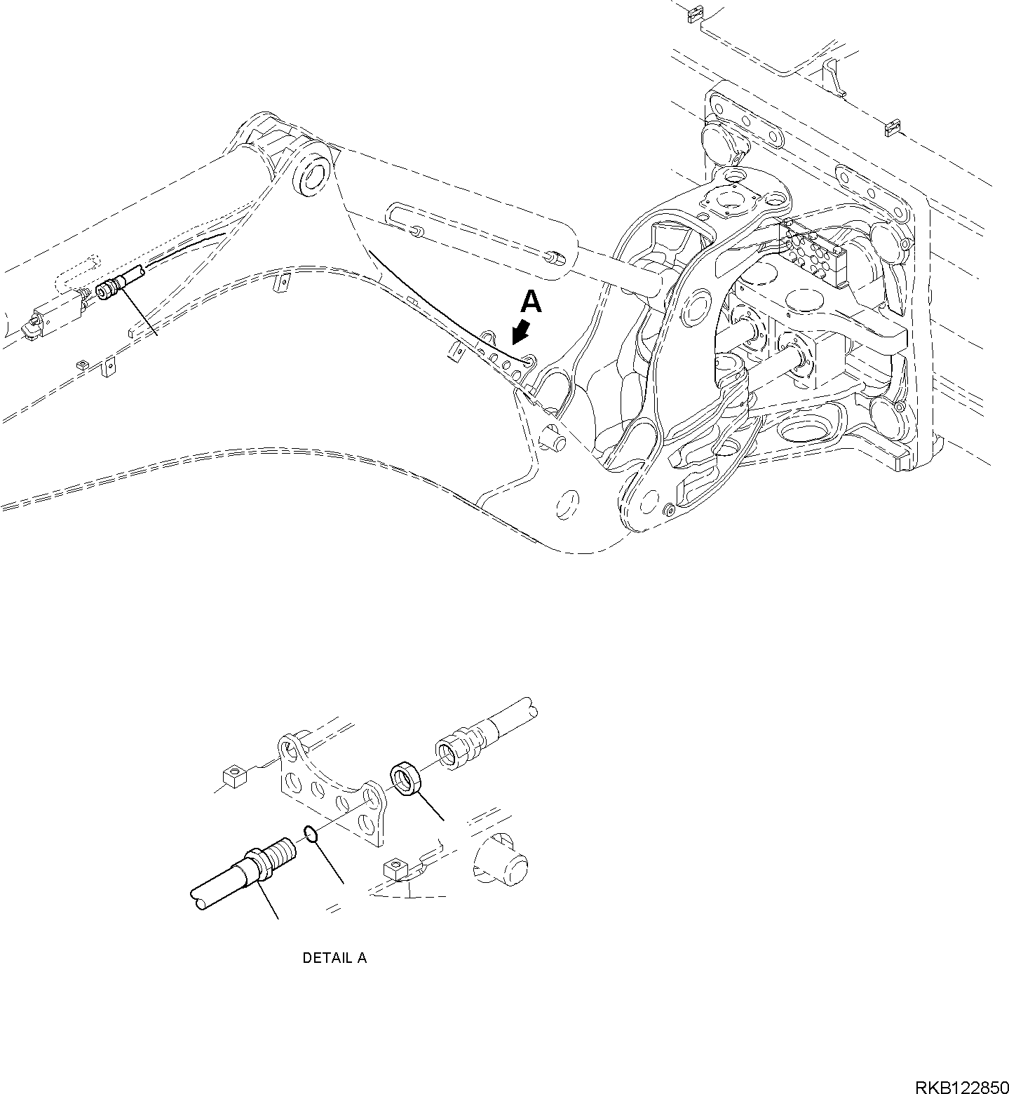 Шланг 42N-62-16653 KOMATSU