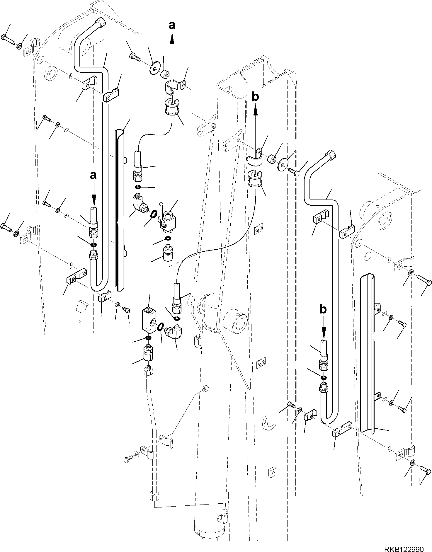 HAND VALVE 37D-09-5E234 KOMATSU