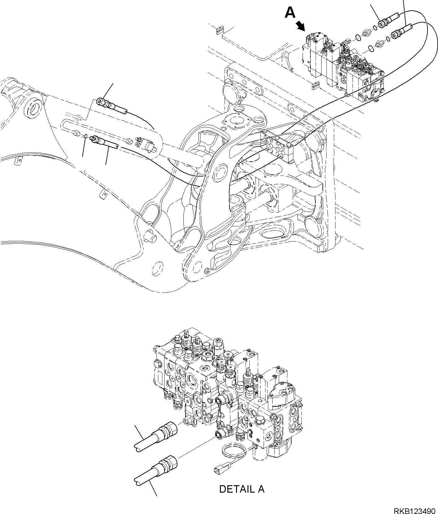 Шланг 42N-62-12730 KOMATSU