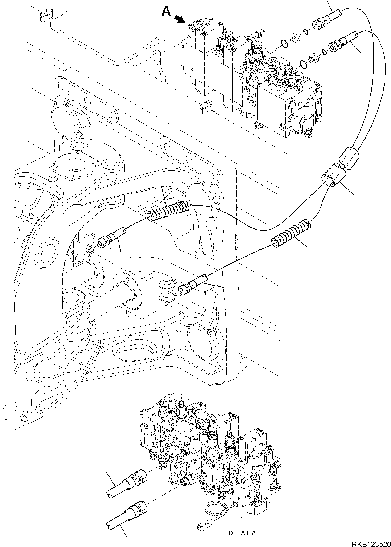 Шланг 42N-62-13490 KOMATSU