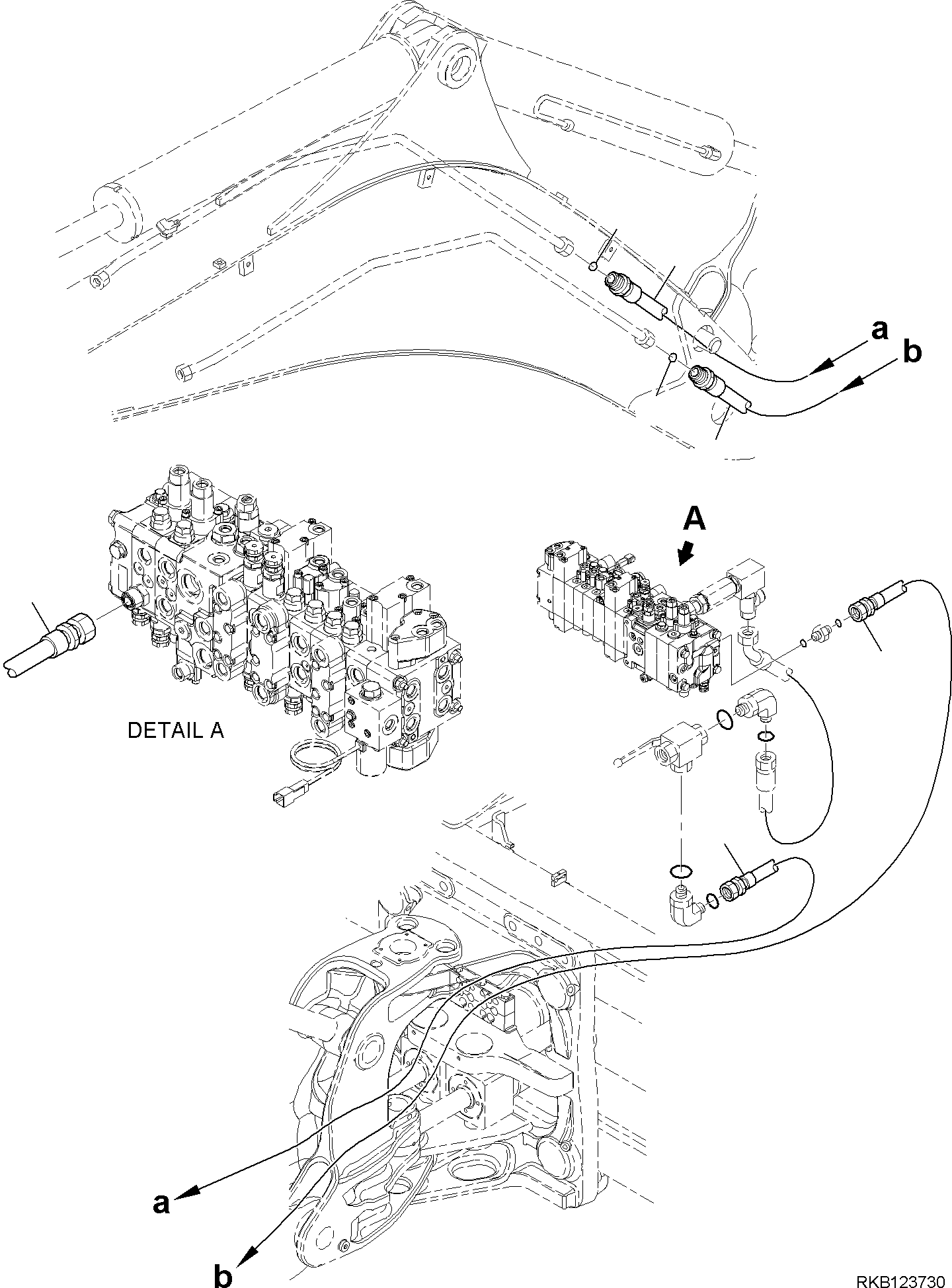 Шланг 42N-62-19330 KOMATSU