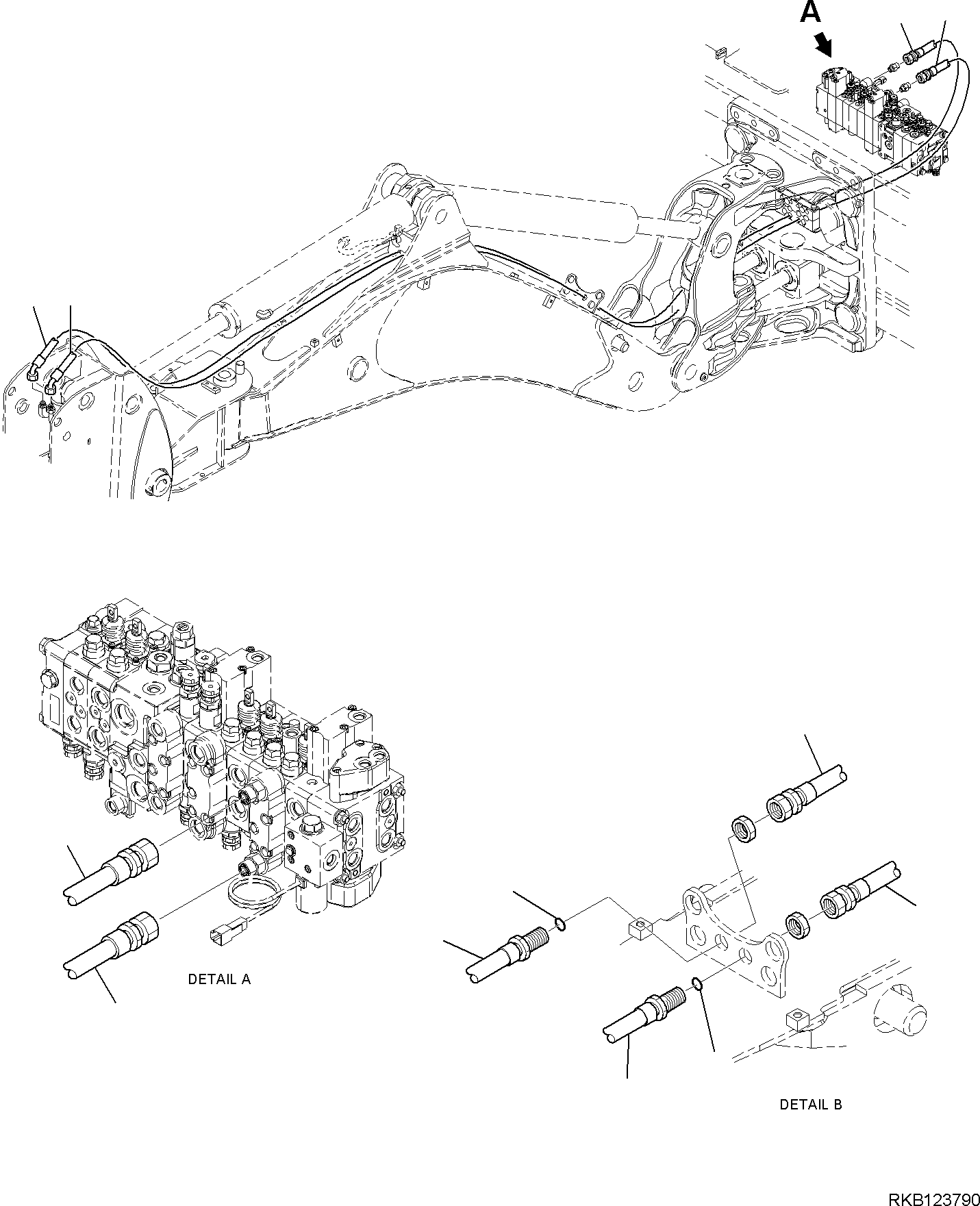 Шланг 42N-62-18352 KOMATSU