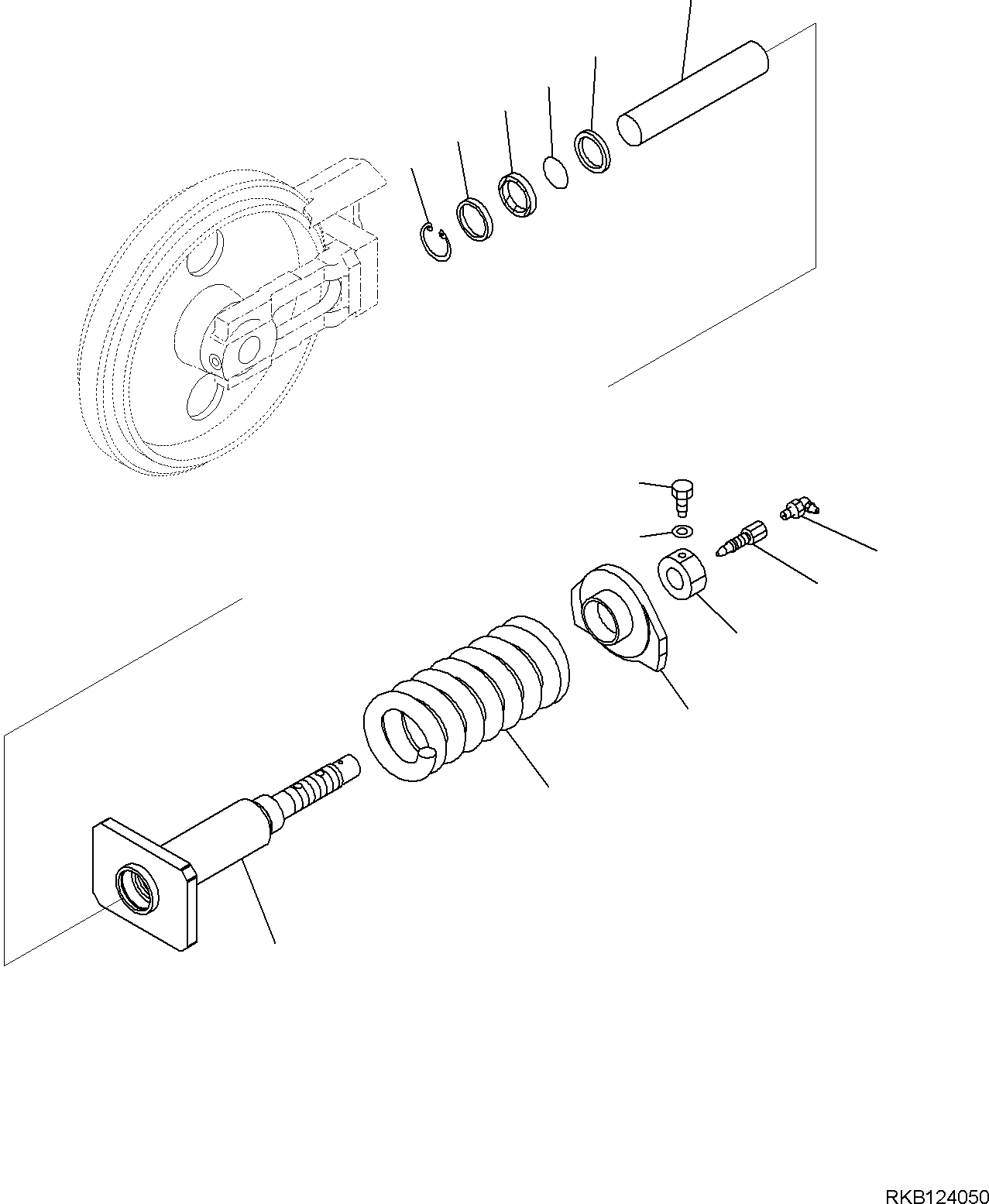 SPRING, ASSEMBLY 22M-30-R2500 KOMATSU