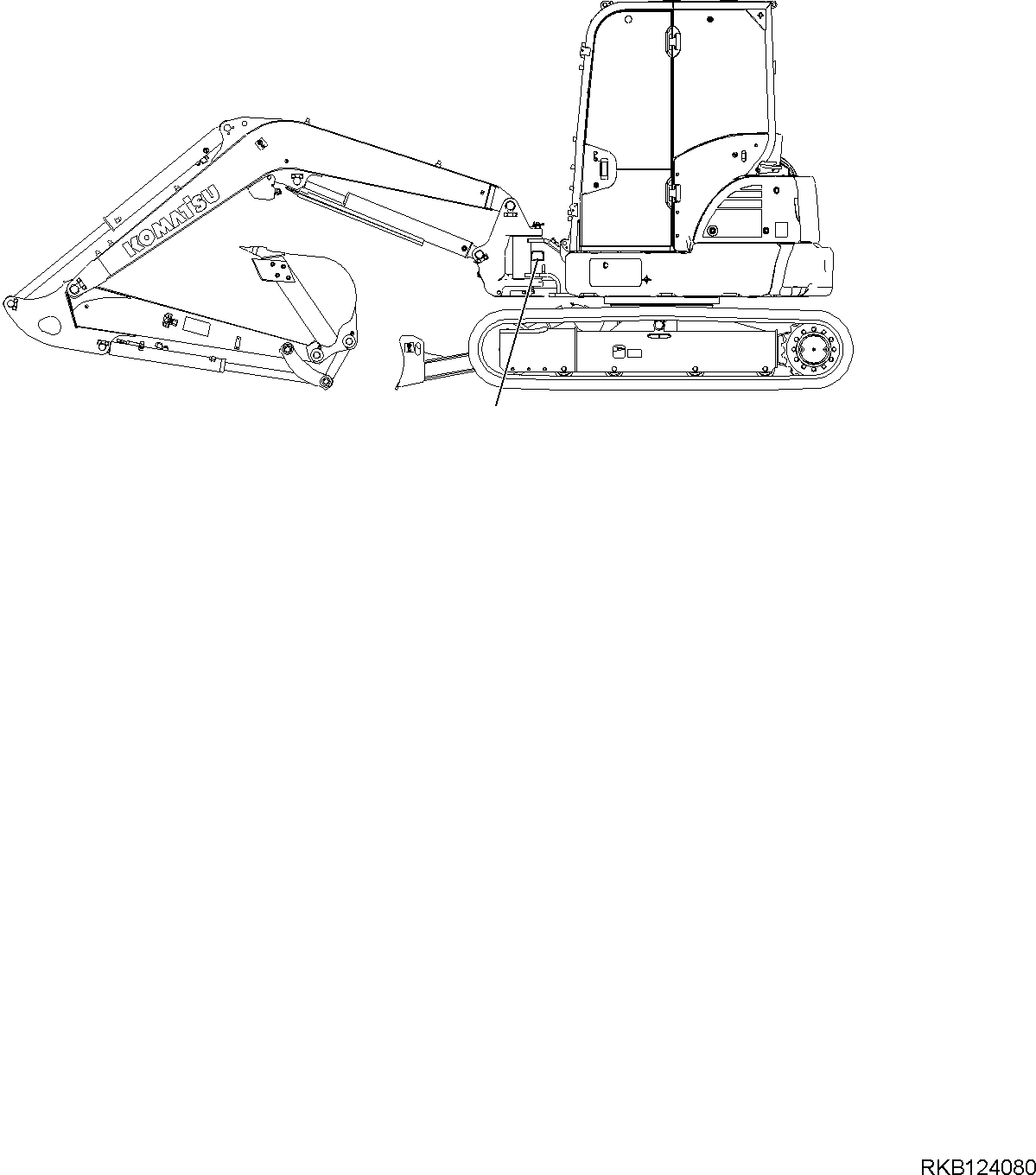 Пластина 2A1-98-11261 KOMATSU