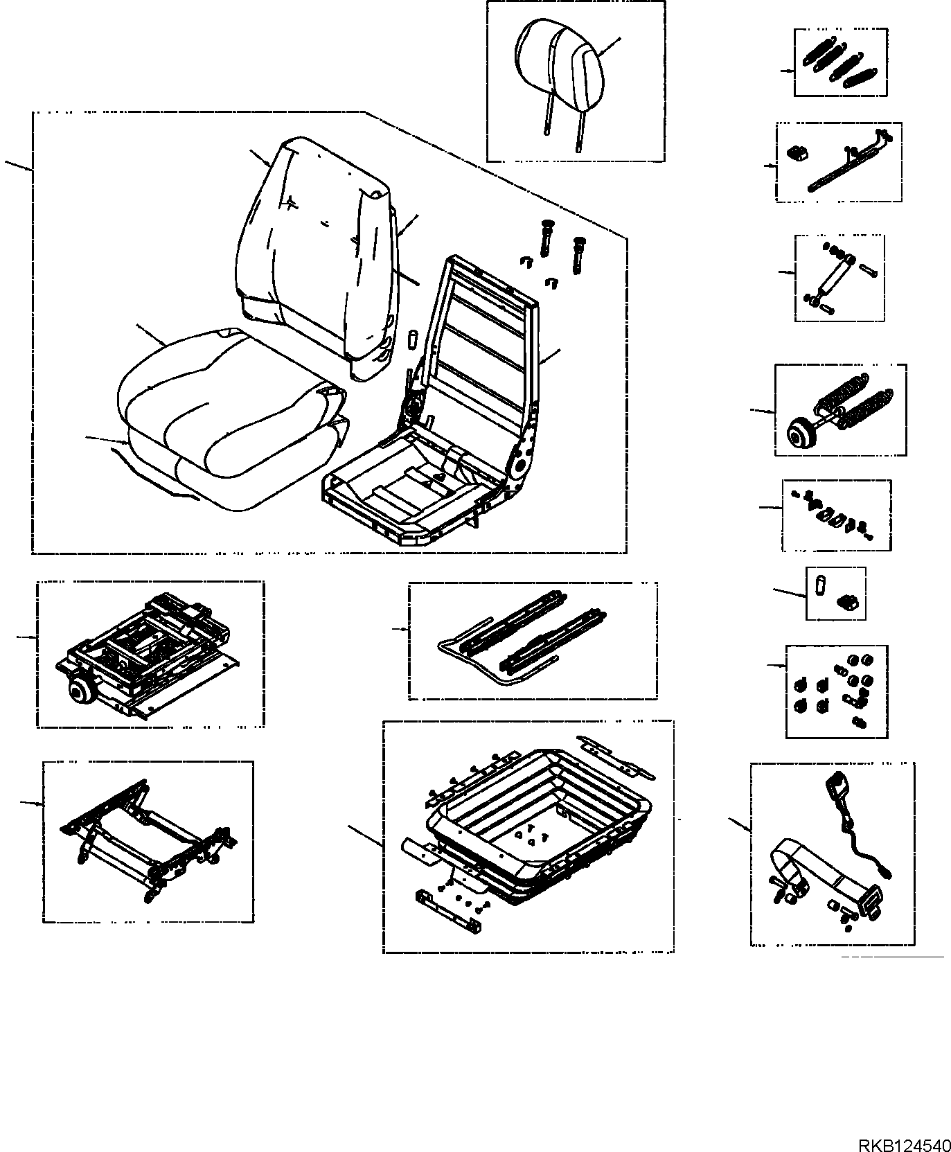 KIT, SUSPENSION COVER AS216960 KOMATSU