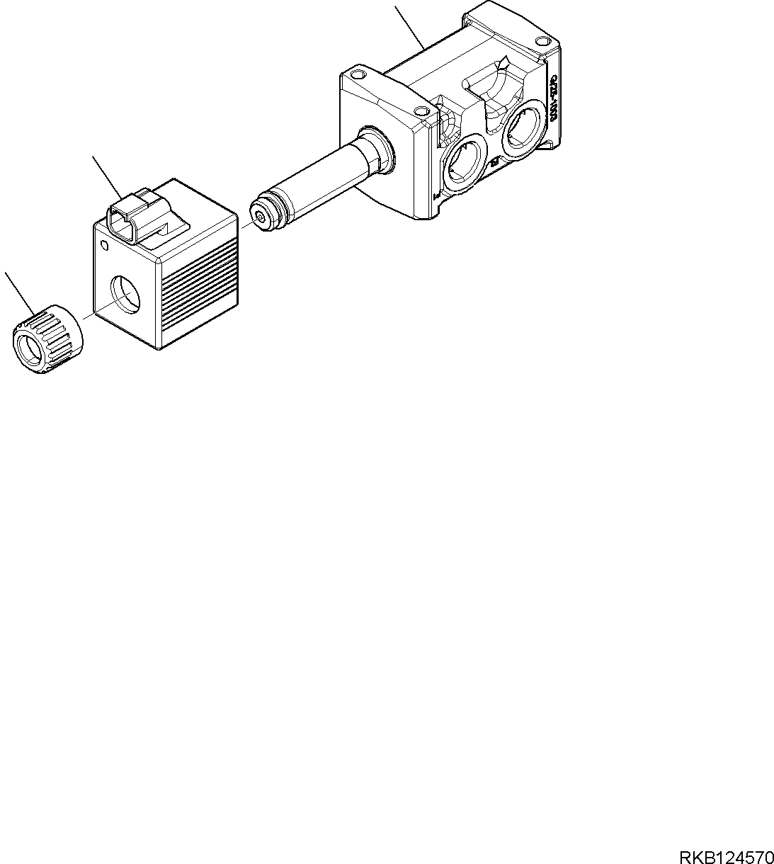VALVE, ASSEMBLY 22E-60-31310 KOMATSU