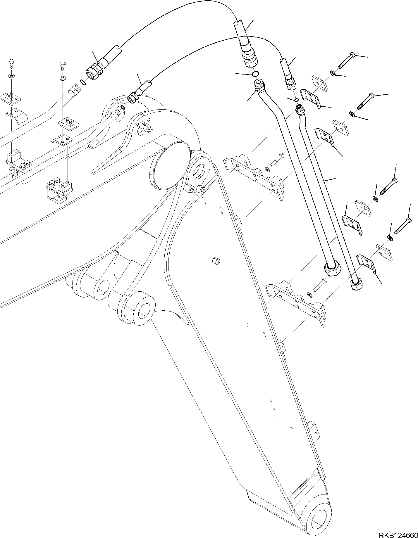 Шланг 22E-973-2550 KOMATSU