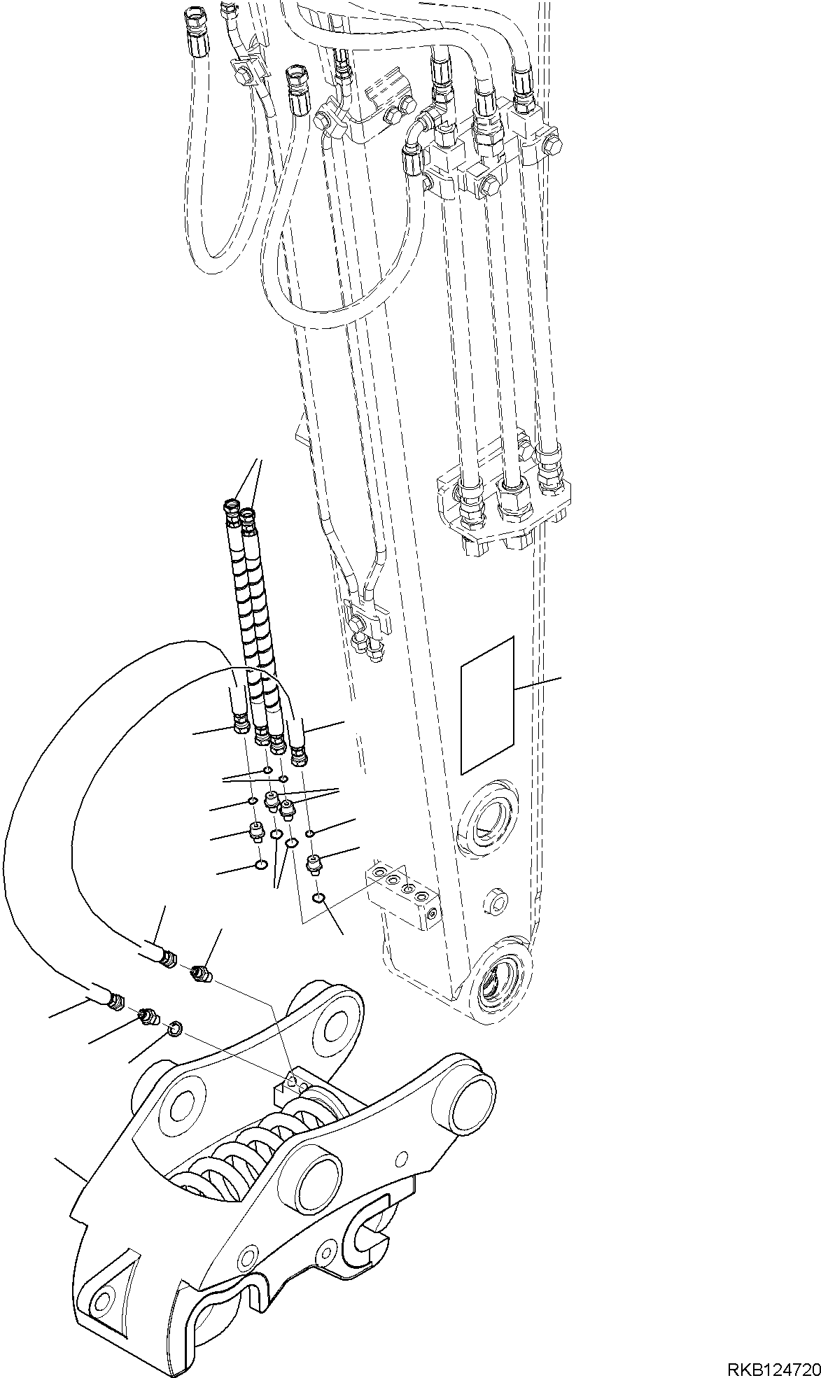 QUICK COUPLER, KIT 22E-62-38100 KOMATSU