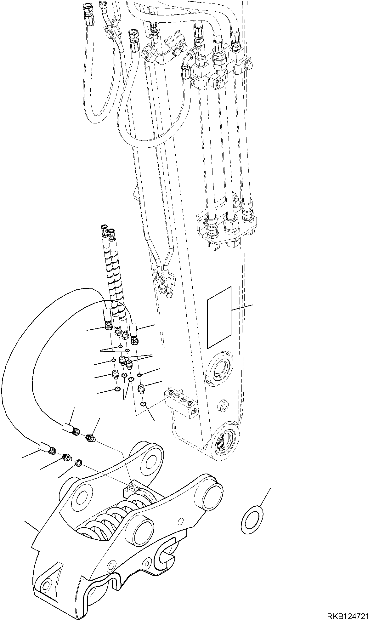 QUICK COUPLER, KIT 22E-62-38101 KOMATSU