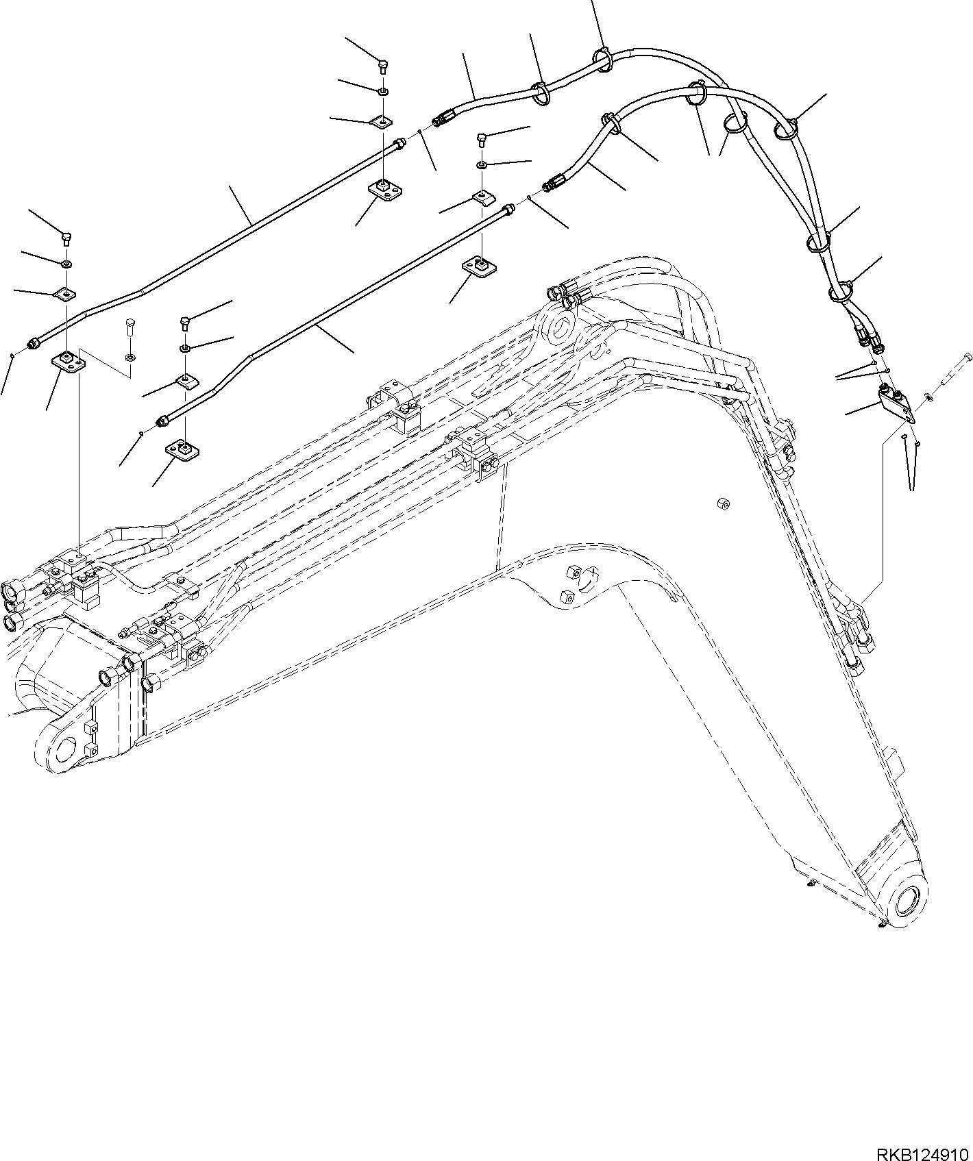 Шланг 22E-62-33510 KOMATSU