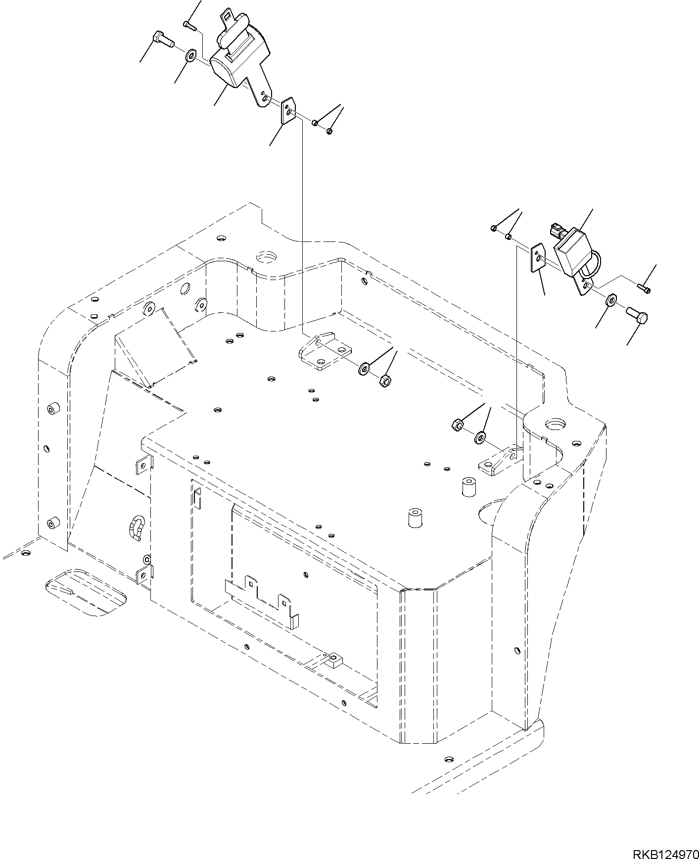 Пластина 2A1-54-15710 KOMATSU