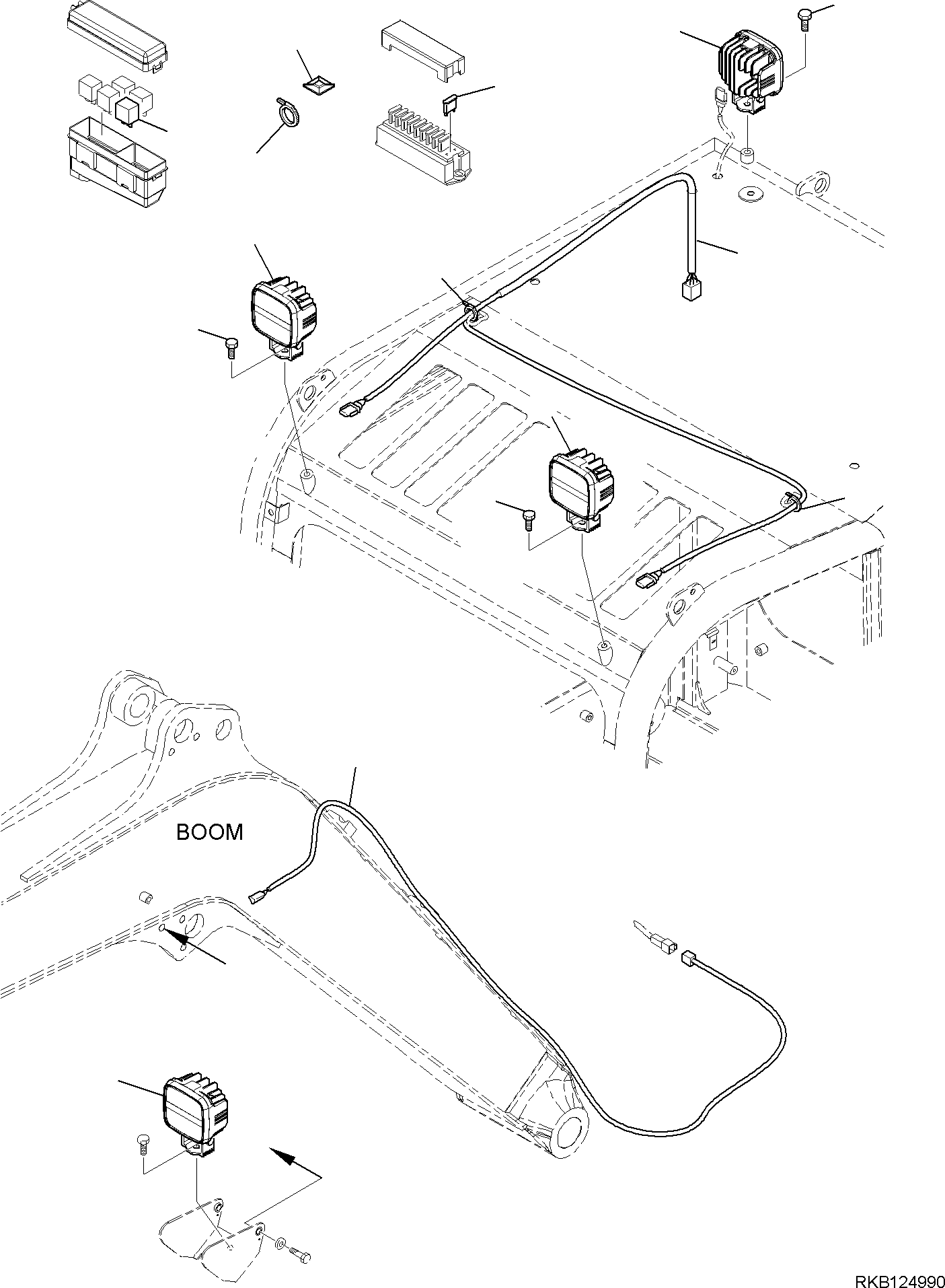 Жгут проводов 2A1-06-11920 KOMATSU