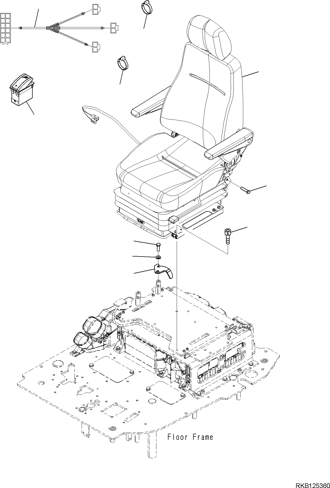 Жгут проводов 22B-06-32110 KOMATSU