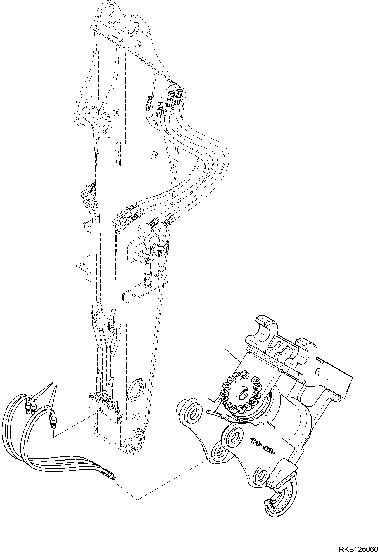 QUICK COUPLER (21D-915-4110) KOMATSU
