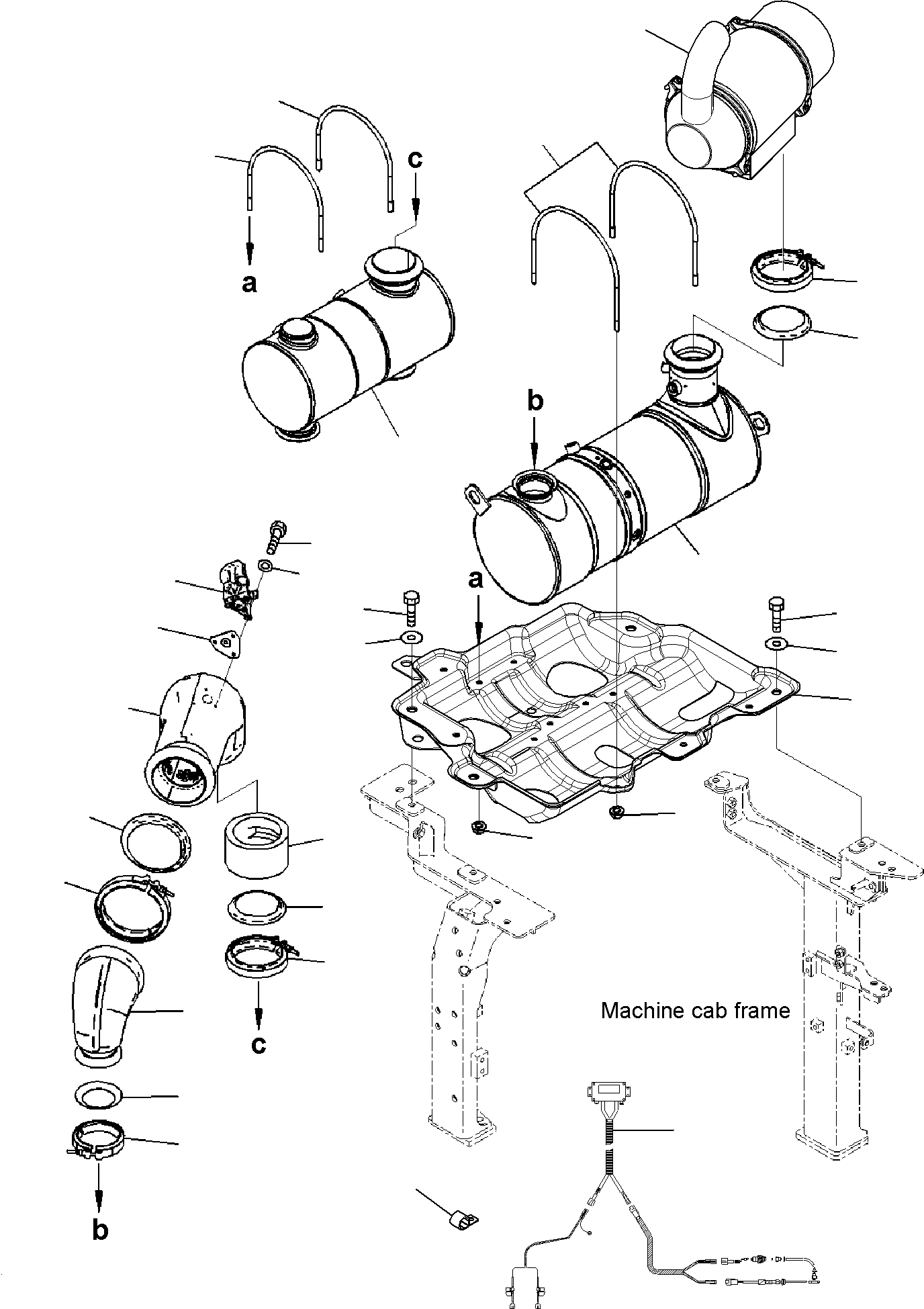 KIT WIRING, DPF 22B-01-R0140 KOMATSU