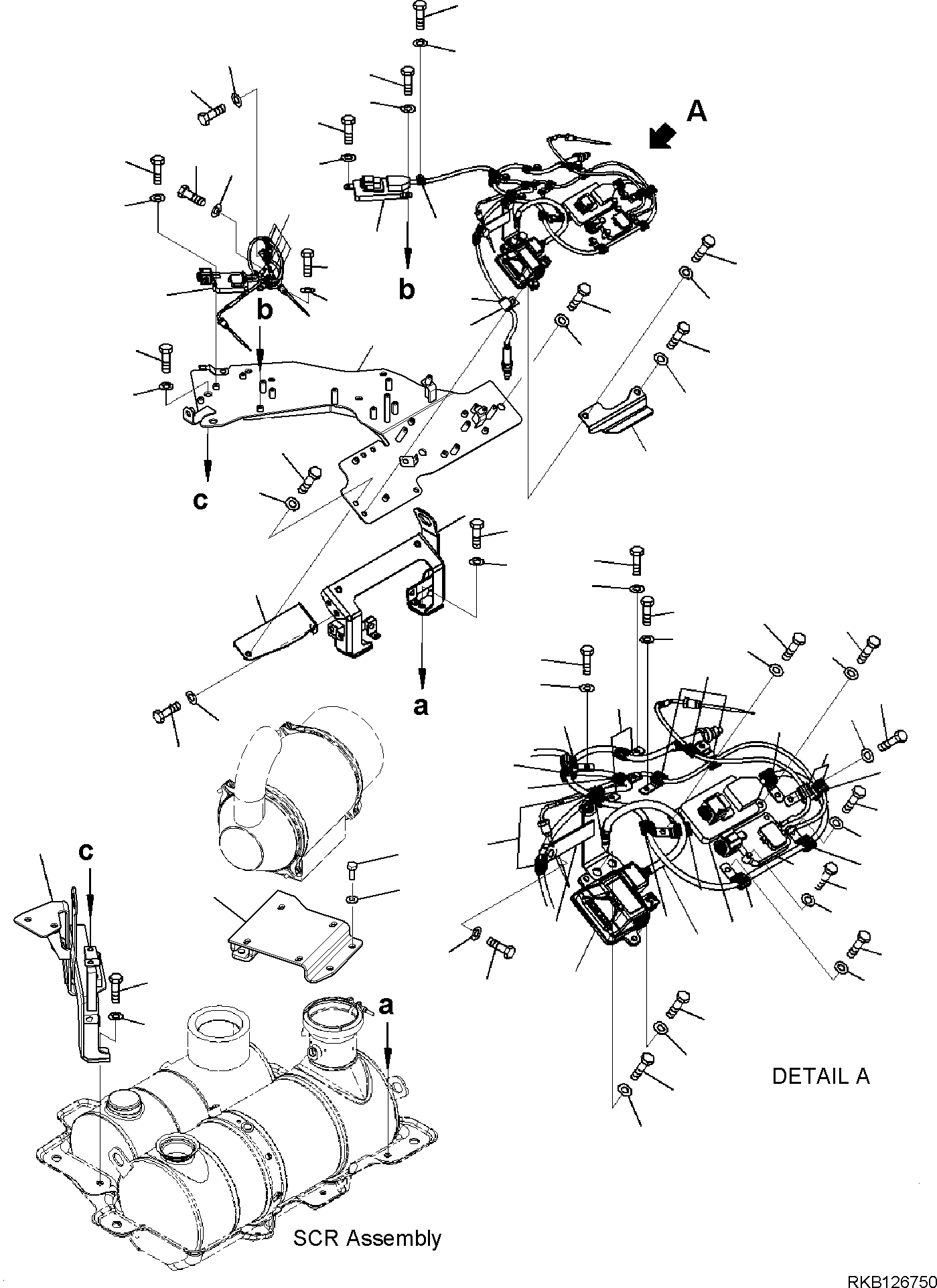 Кронштейн 22B-01-R1371 KOMATSU