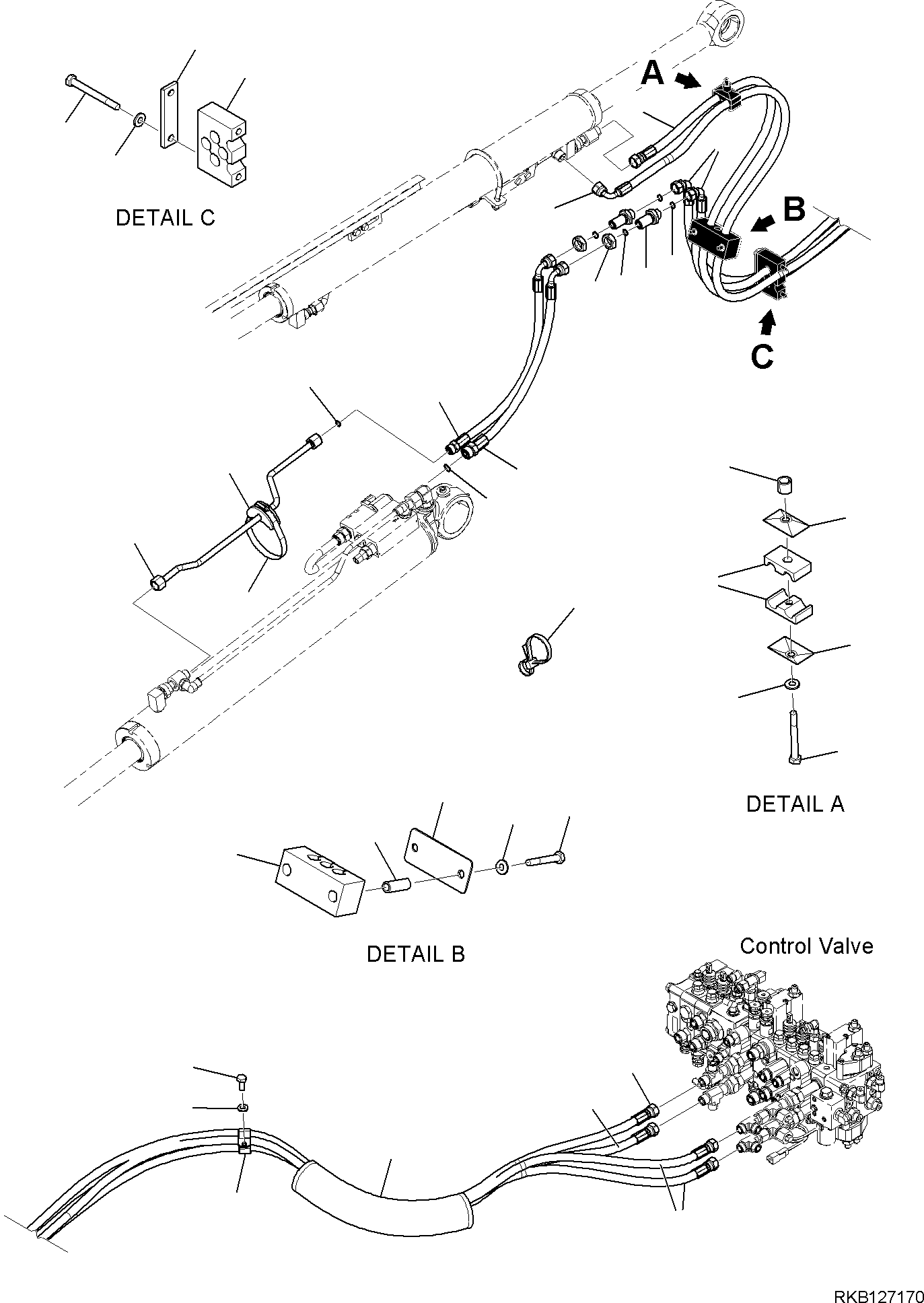 Шланг 42N-62-31540 KOMATSU