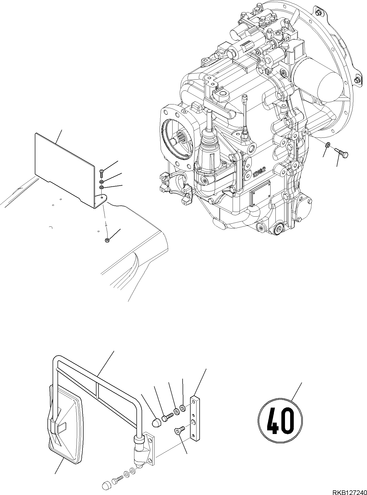 Винт 37A-09-11068 KOMATSU