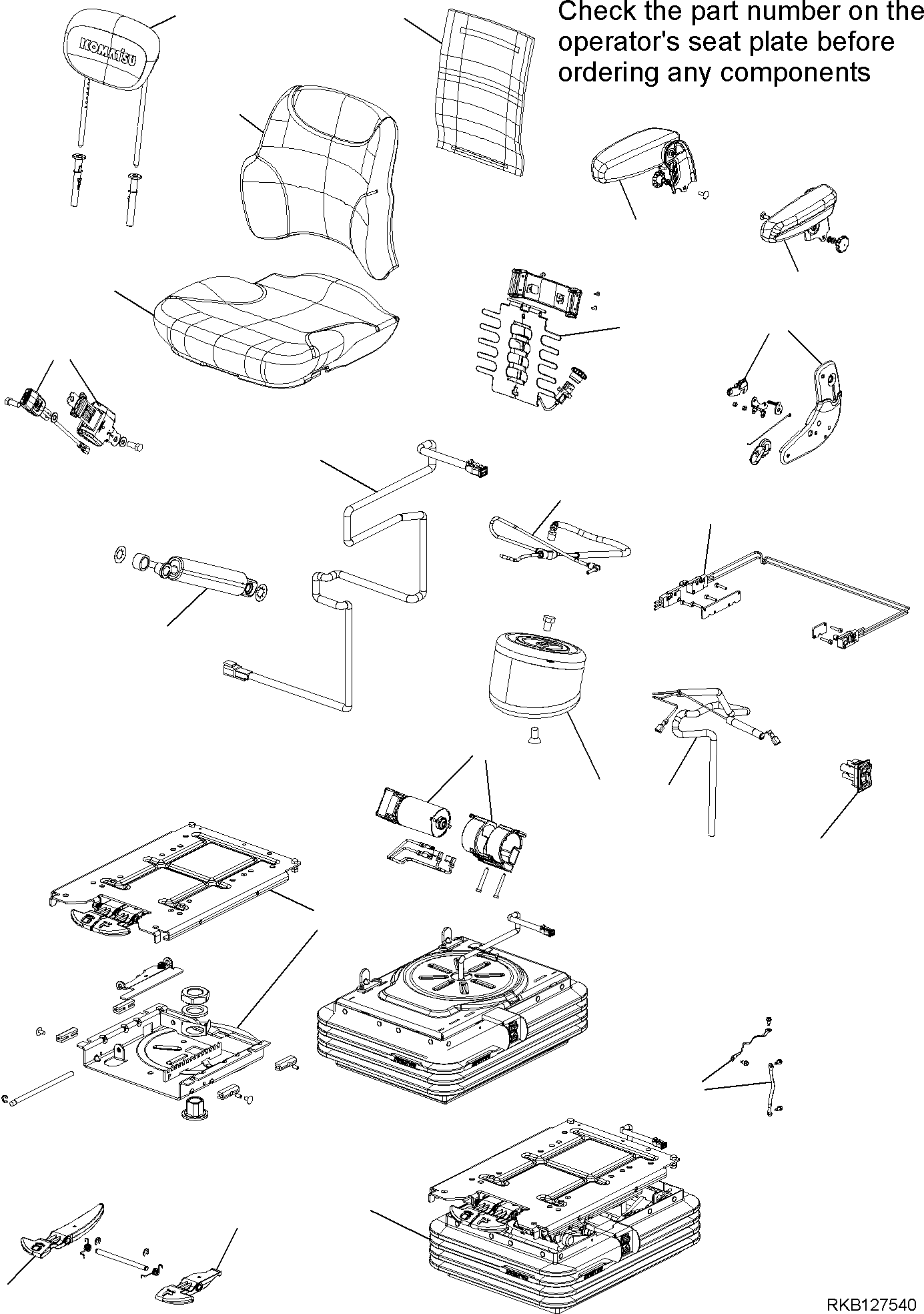 KIT, SLIDE HANDLE 42N-56-17850 KOMATSU