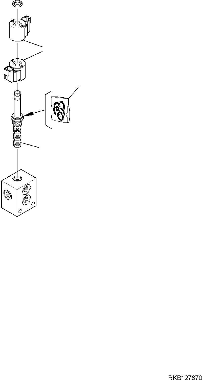 SOLENOID VALVE, ASSEMBLY 42N-64-31270 KOMATSU