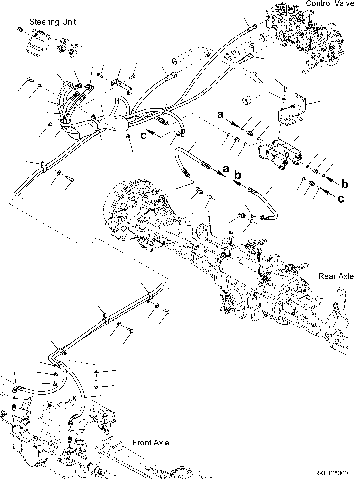 Шланг 42N-62-35720 KOMATSU
