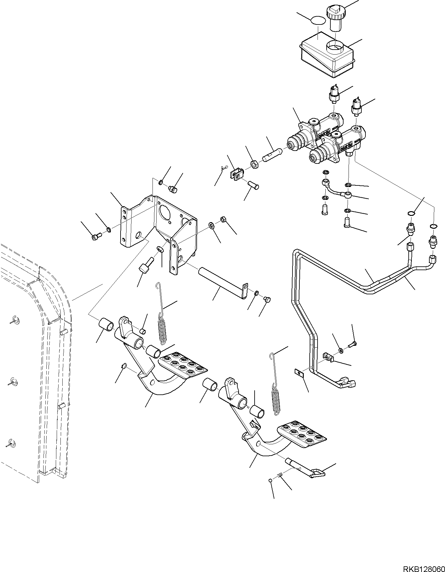 BRAKING CONTROL, ASSEMBLY 42N-54-10172 KOMATSU