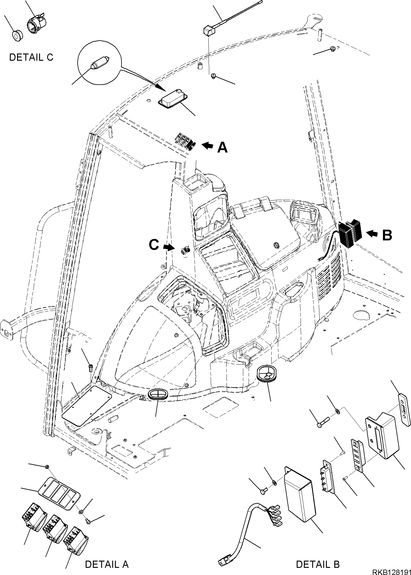 Проходная втулка 42N-62-31410 KOMATSU