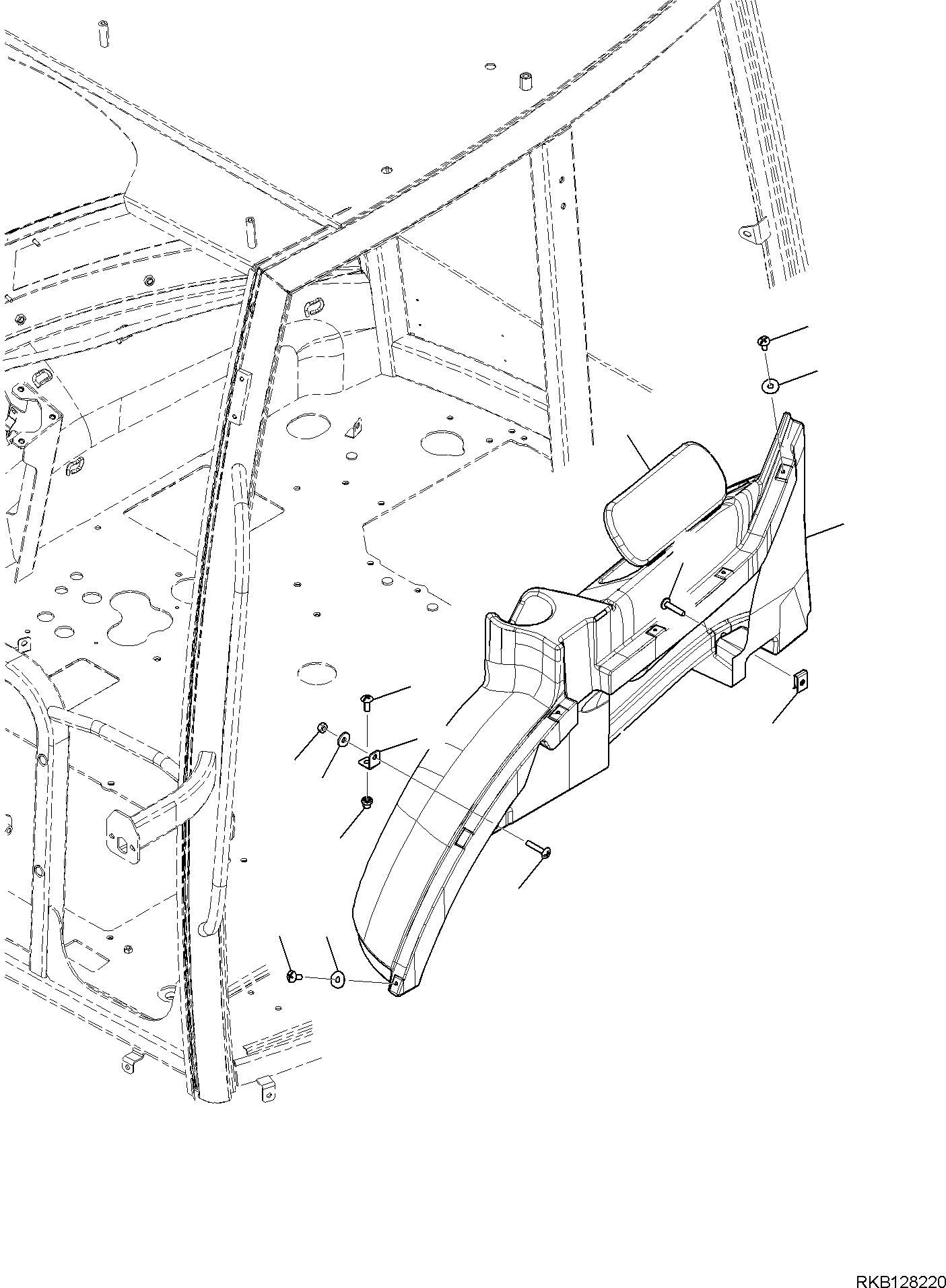 COVER, ASSEMBLY 42N-54-39220 KOMATSU