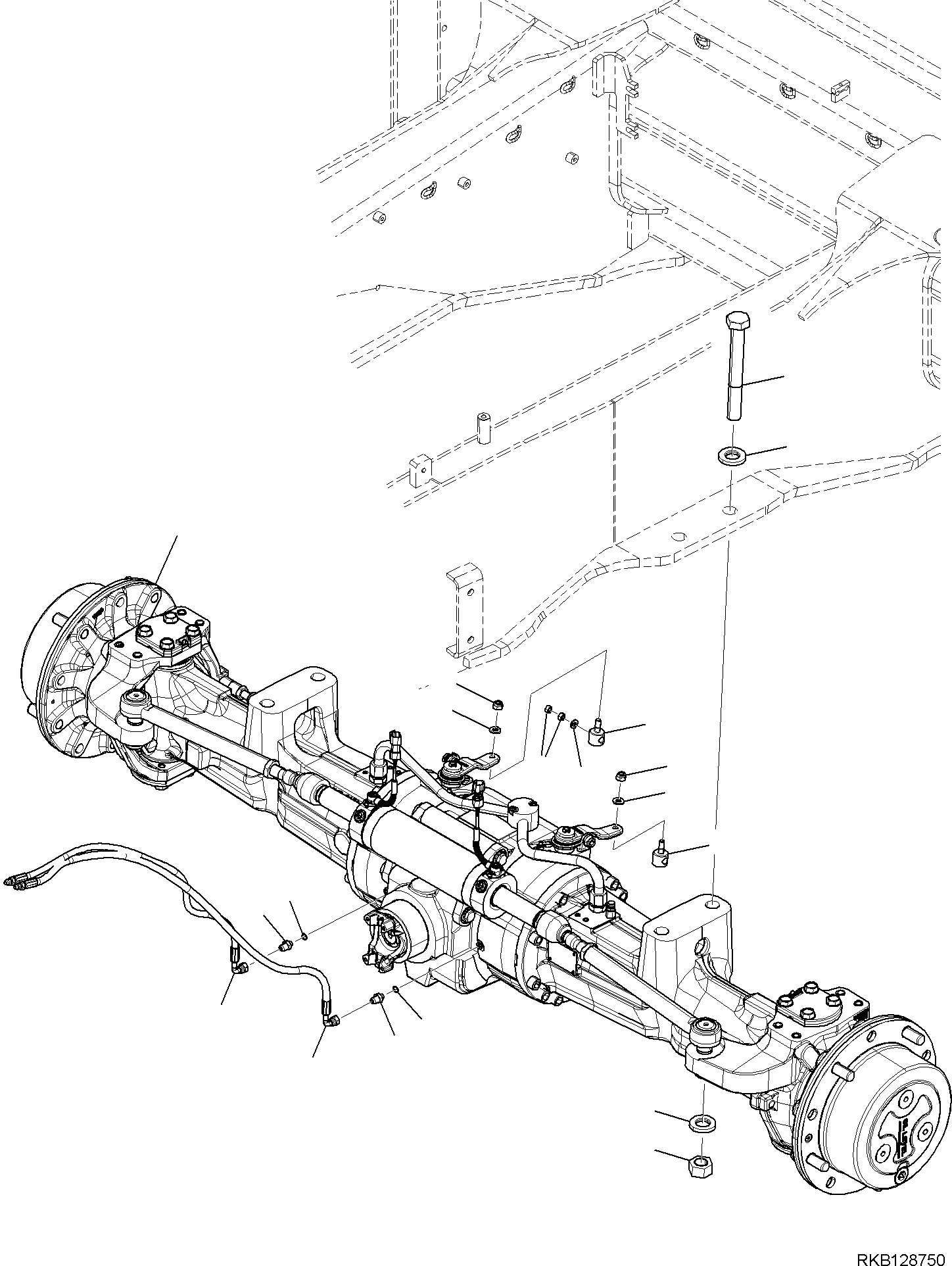 Болт 37A-09-14701 KOMATSU