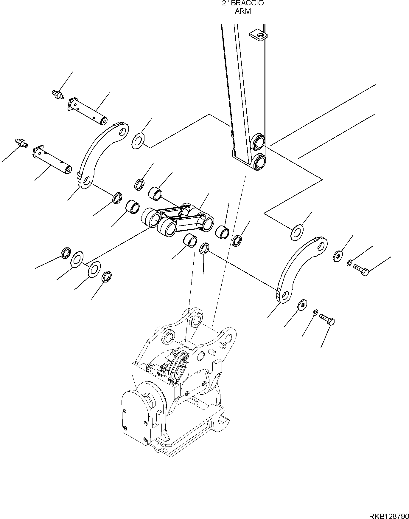 LINK, RIGHT 22J-70-R6630 KOMATSU