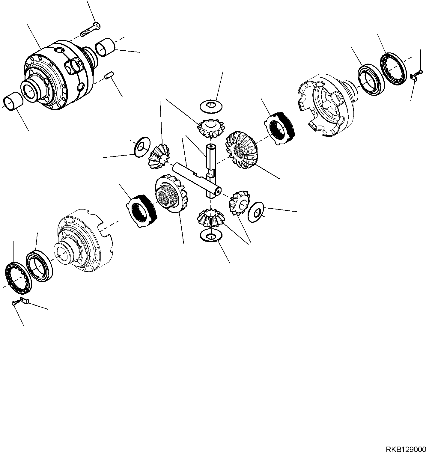 KIT, DIFFERENTIAL CA0068442 KOMATSU