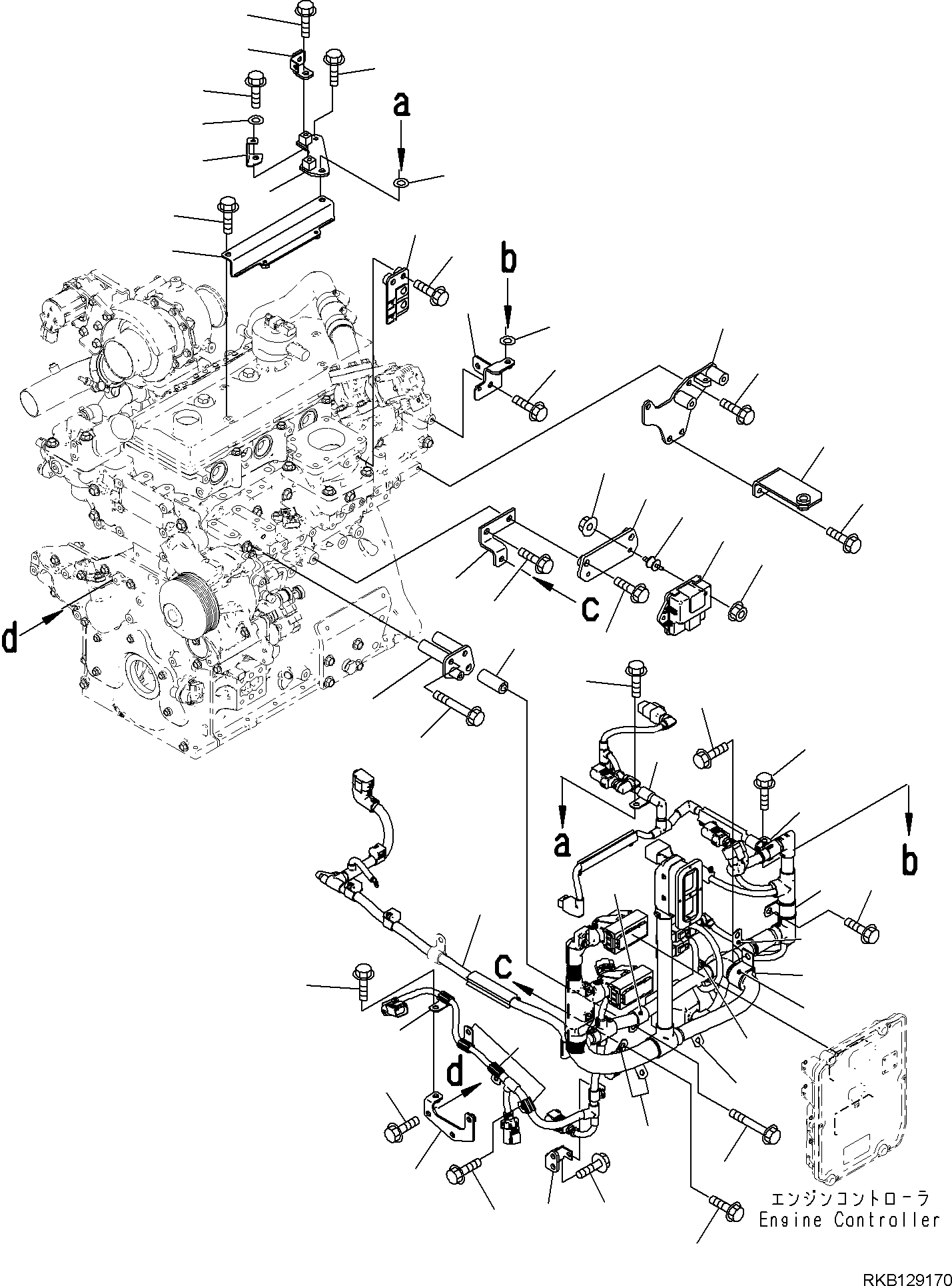 Жгут проводов 6276-81-9230 KOMATSU