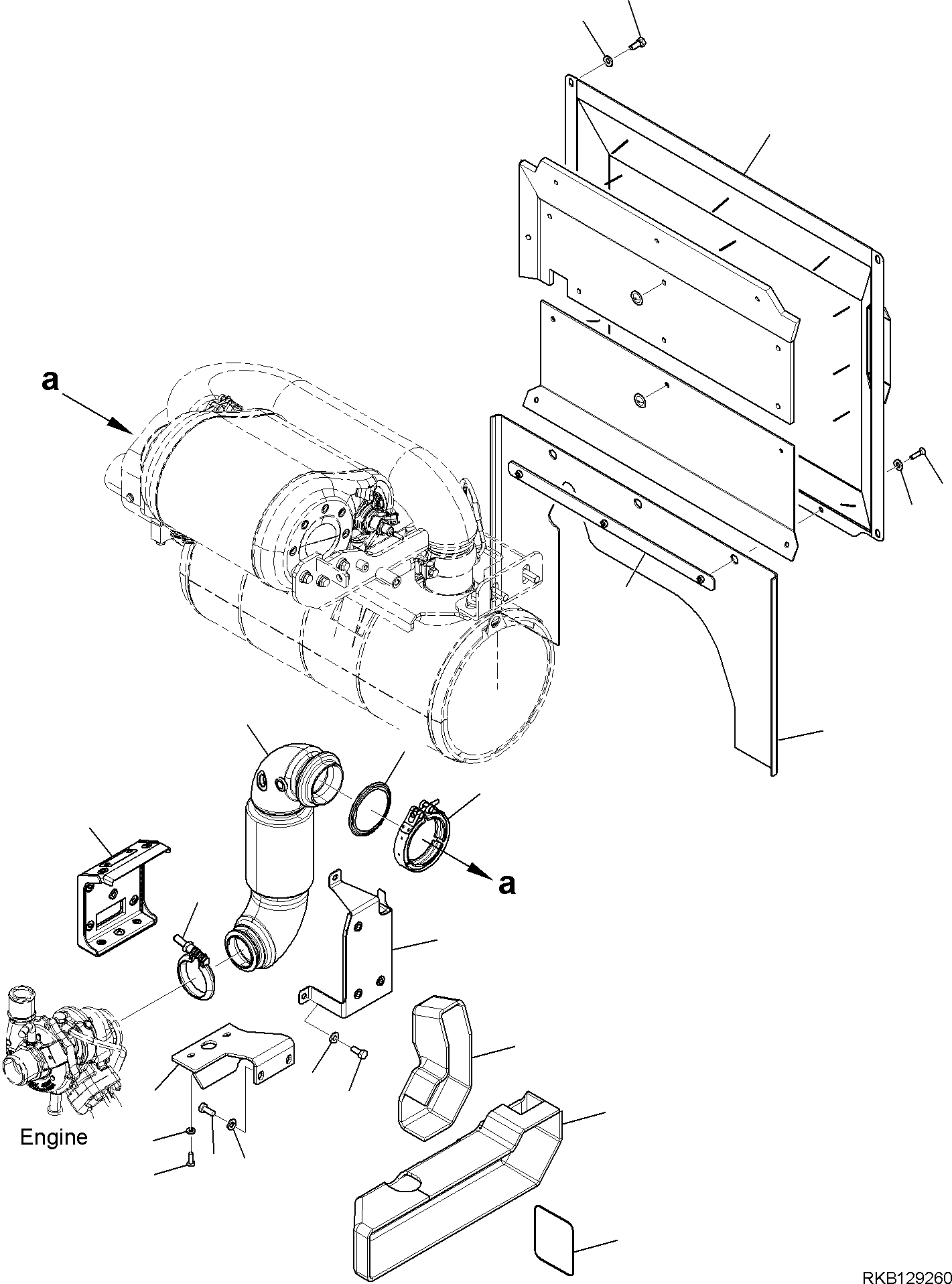 COVER, ASSEMBLY 42N-02-31670 KOMATSU