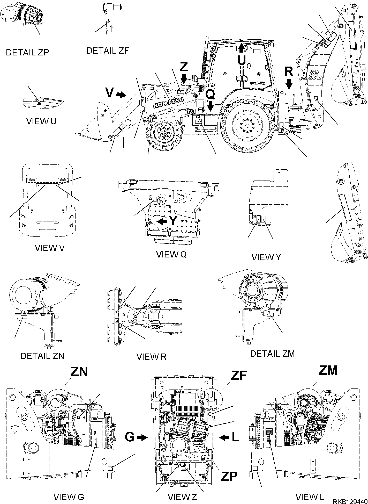 PLATE, WARNING, DEF ONLY 42N-93-33750 KOMATSU