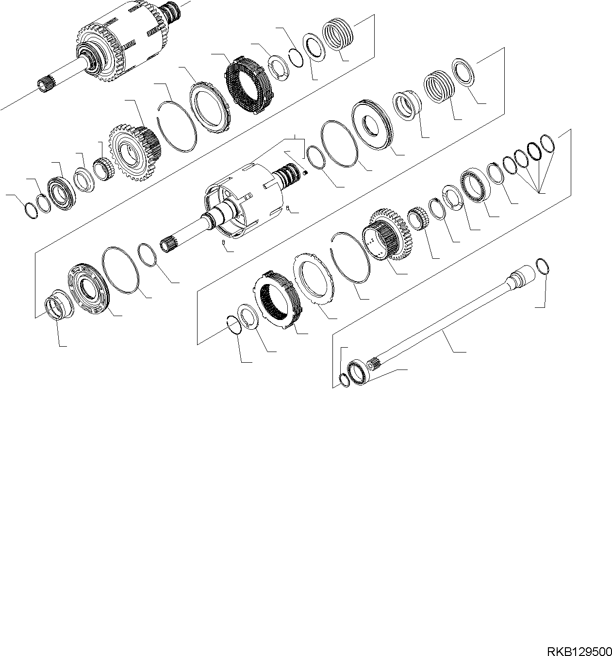 Упорная шайба CA0493613 KOMATSU