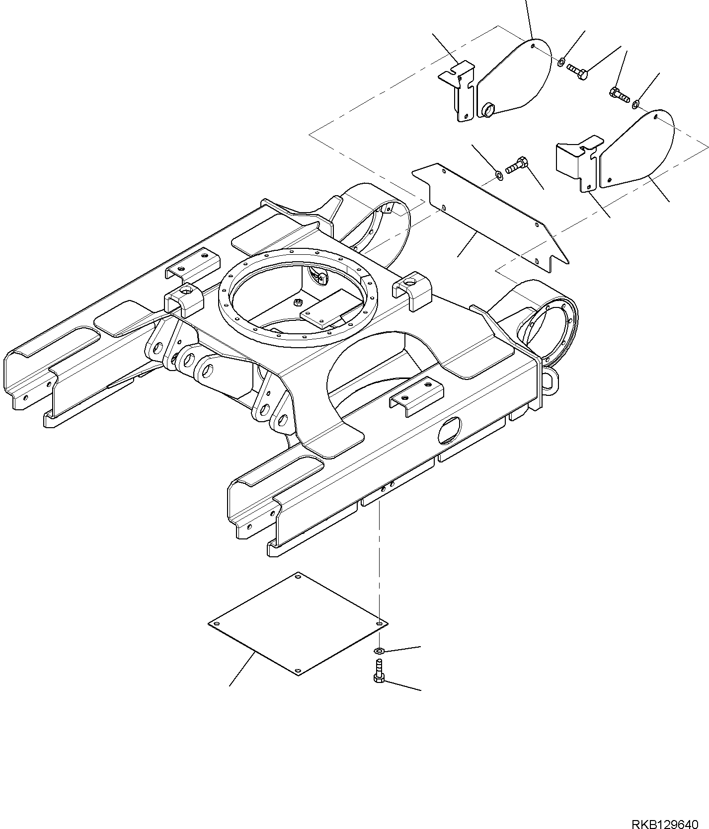 Крышка 20W-30-91231 KOMATSU