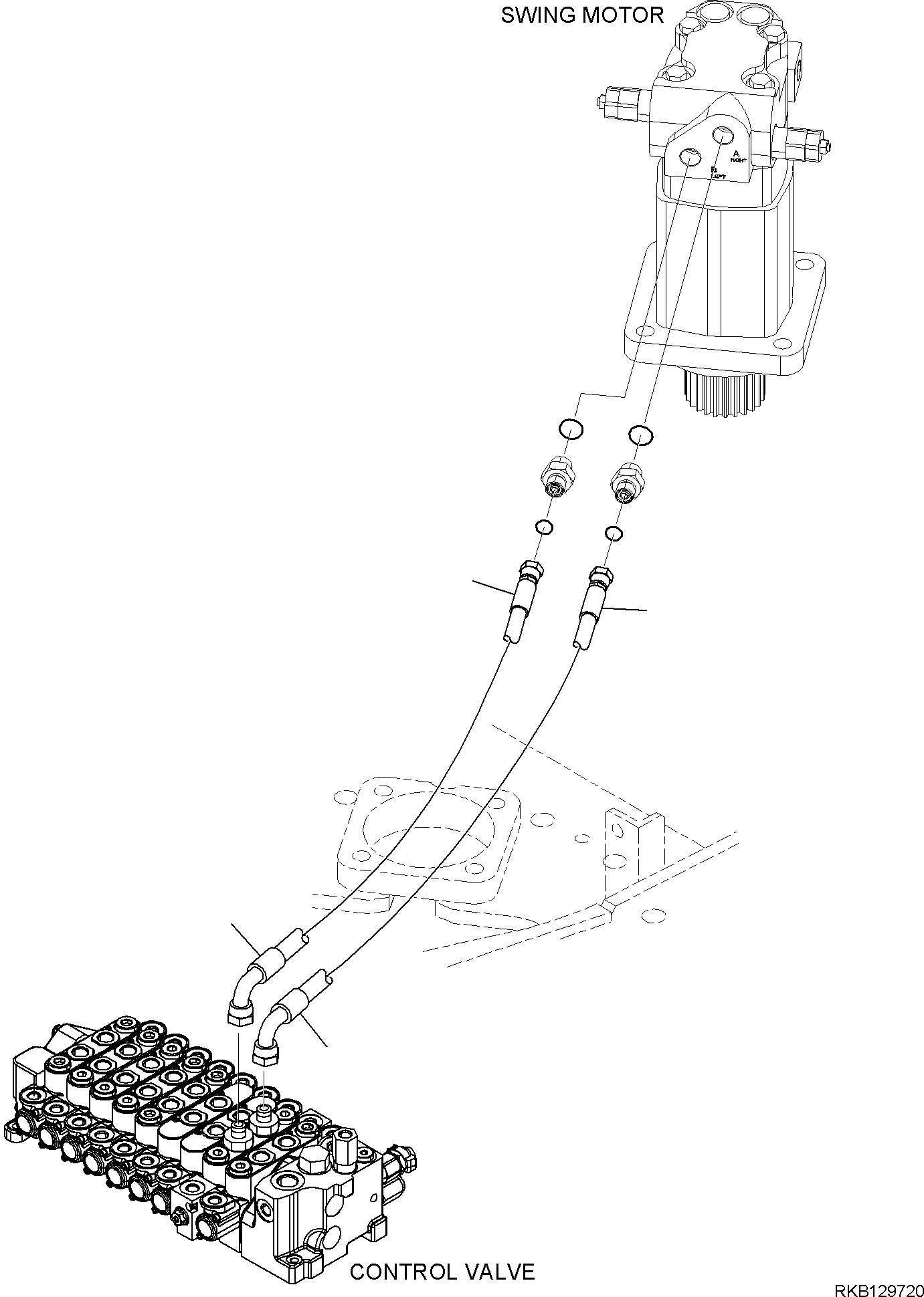 Шланг 20W-62-R2760 KOMATSU