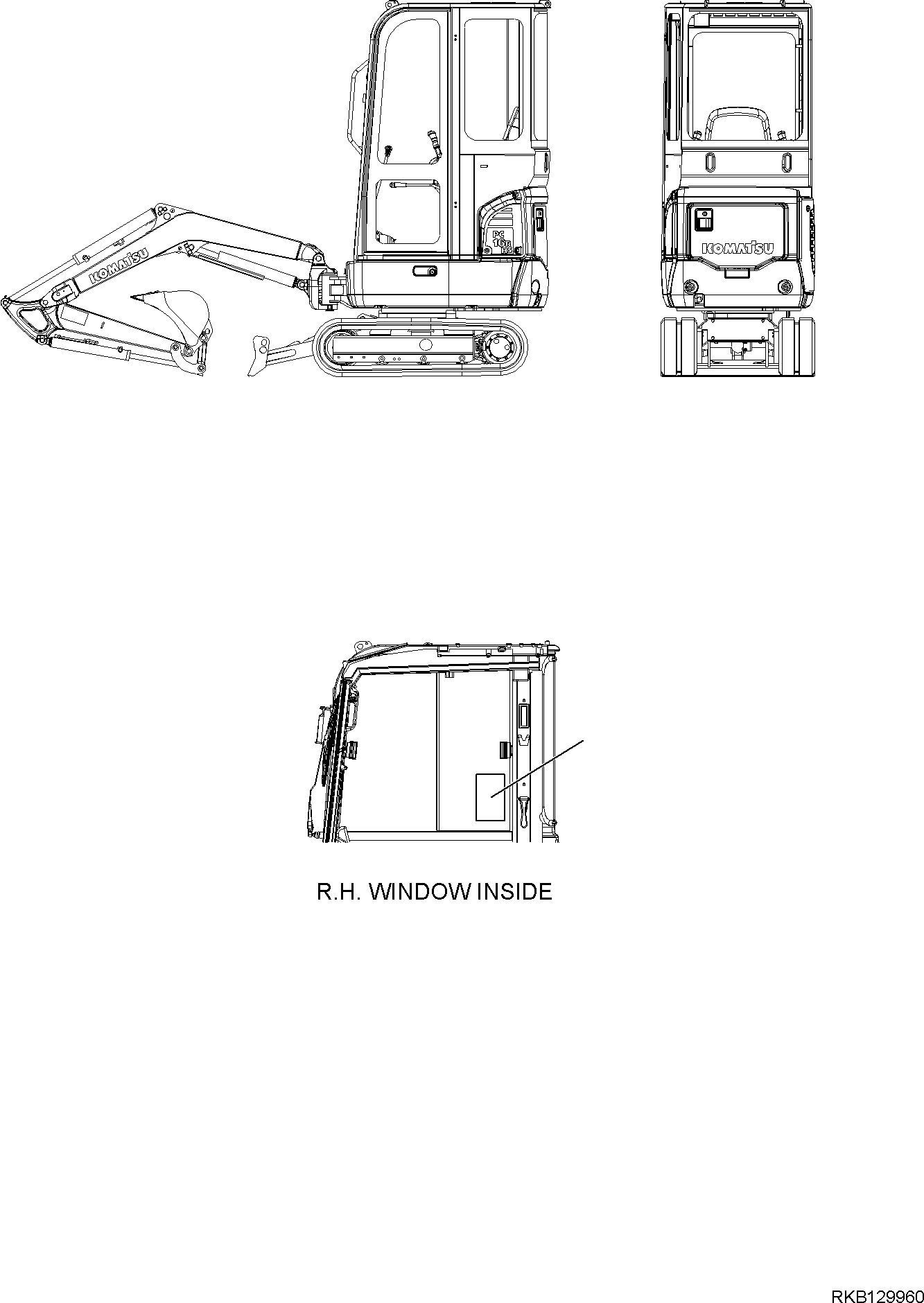 Пластина 22J-98-R1950 KOMATSU