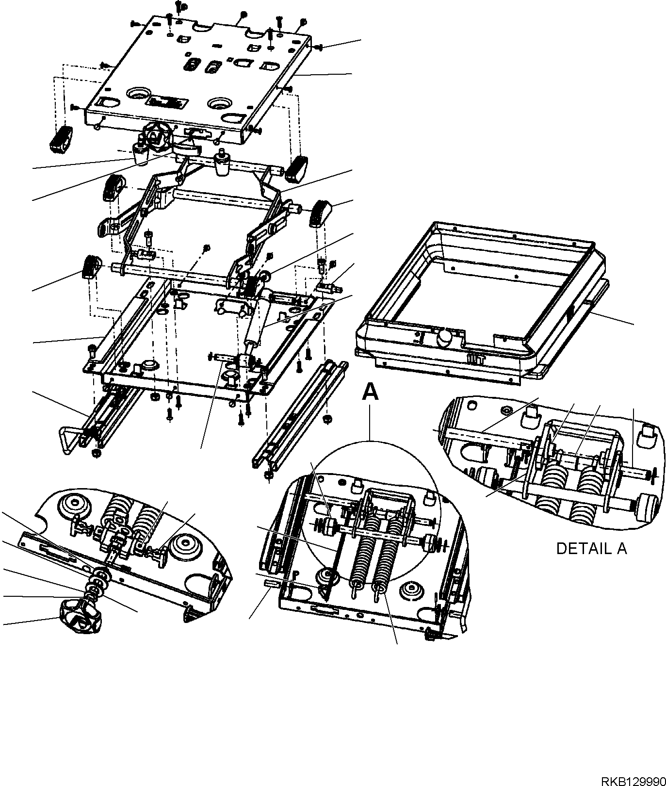 Зажим 22L-09-R2L70 KOMATSU