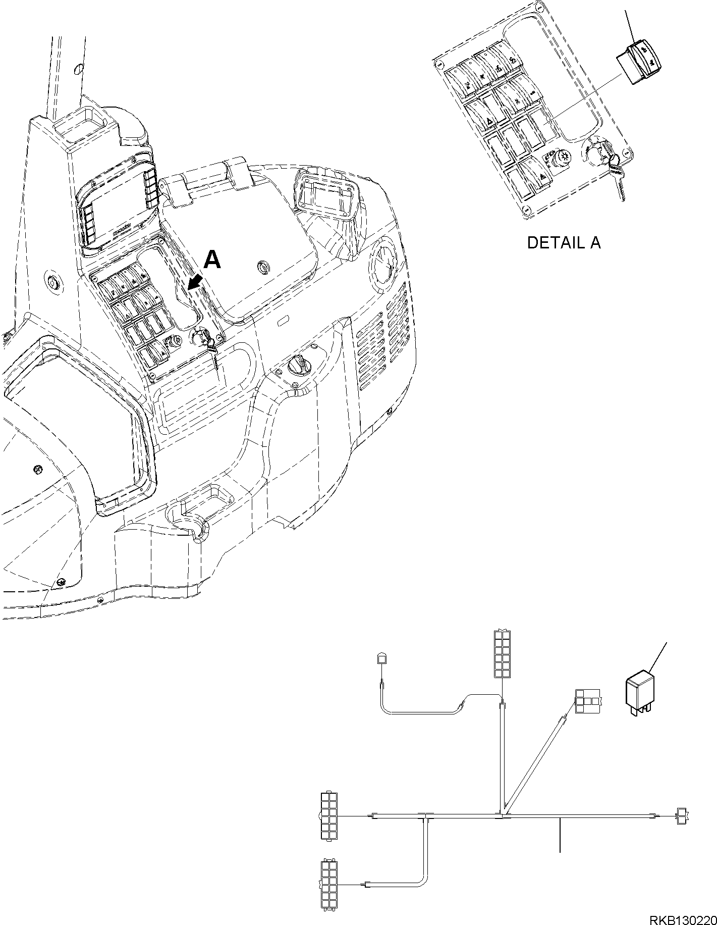 Жгут проводов 42N-06-36160 KOMATSU