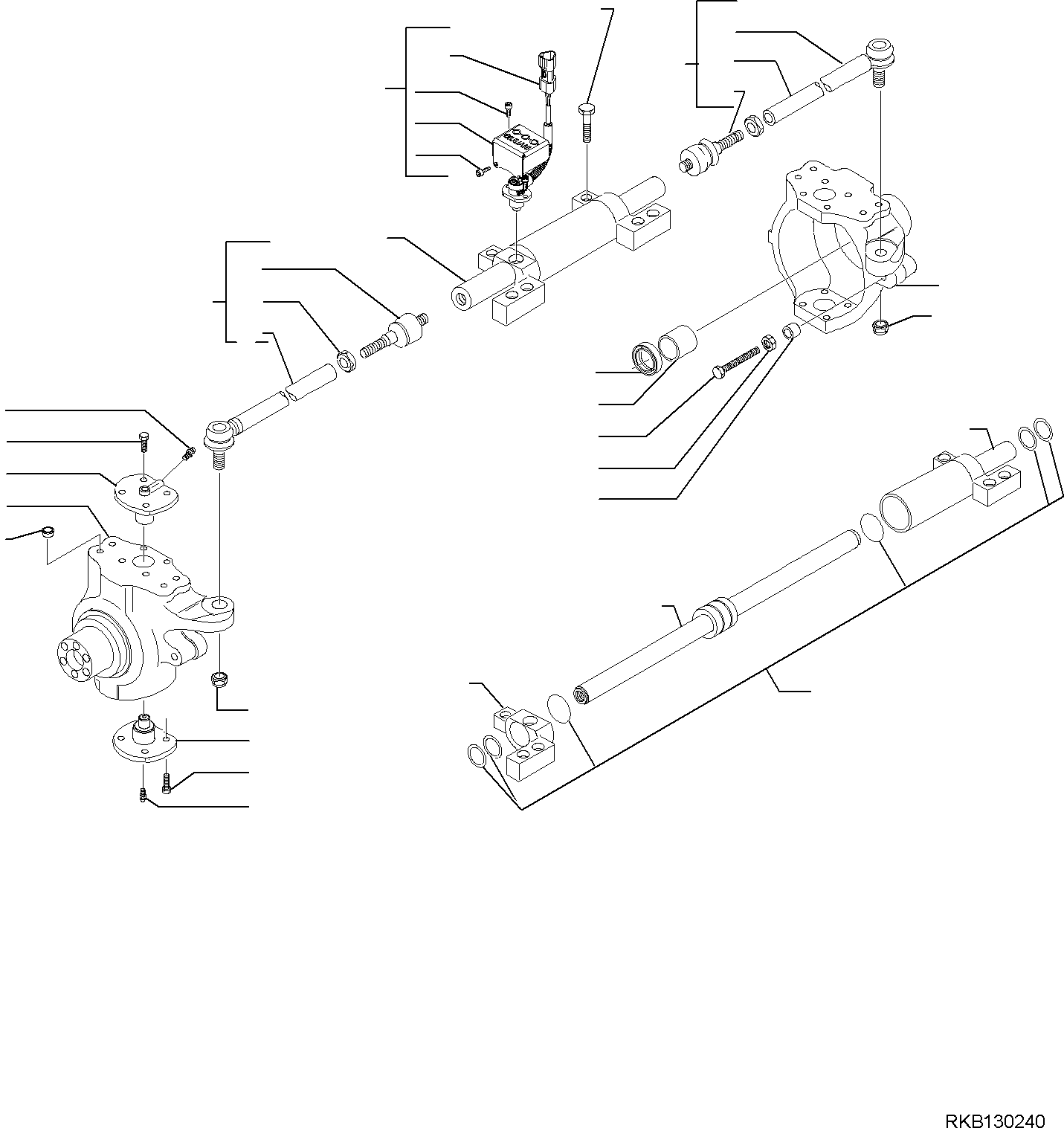 Тяга CA0211074 KOMATSU