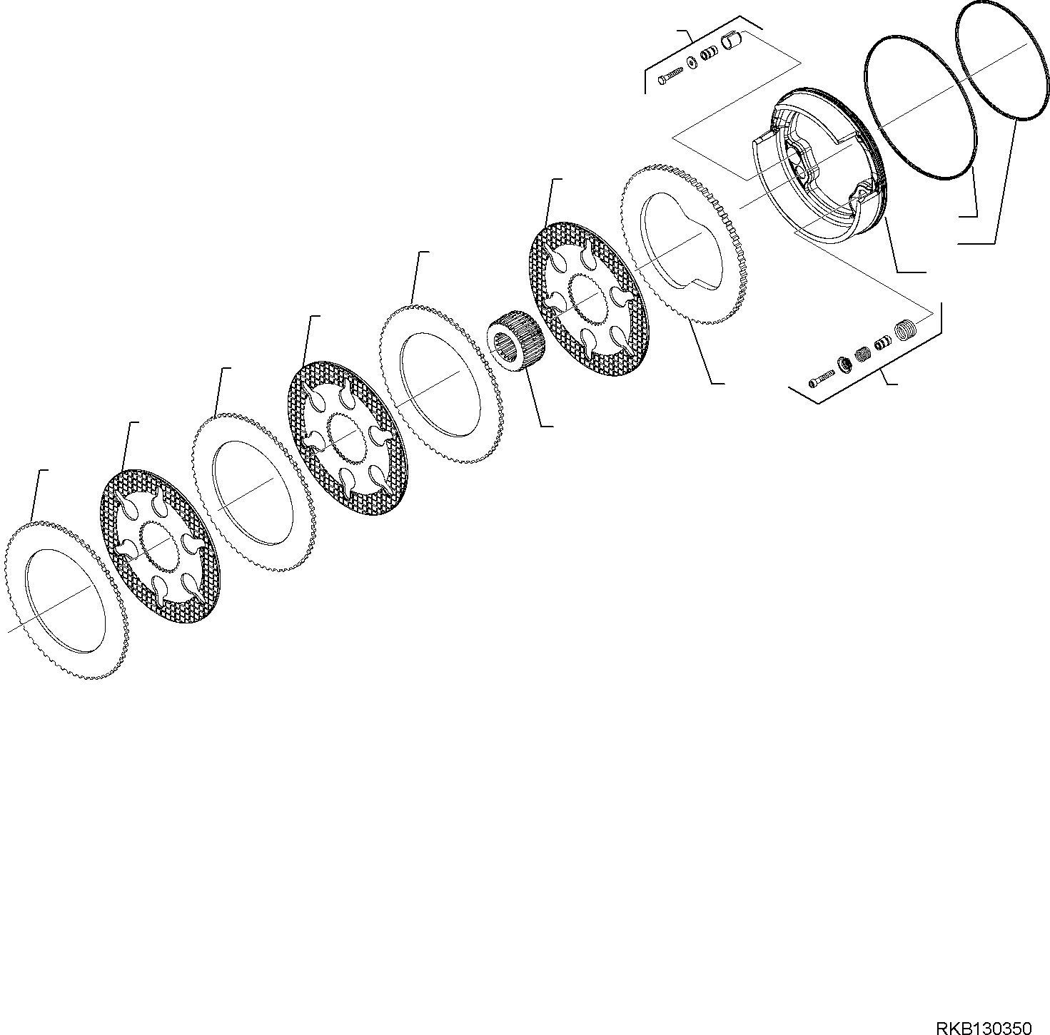 BRAKE PLATE CA0143874 KOMATSU