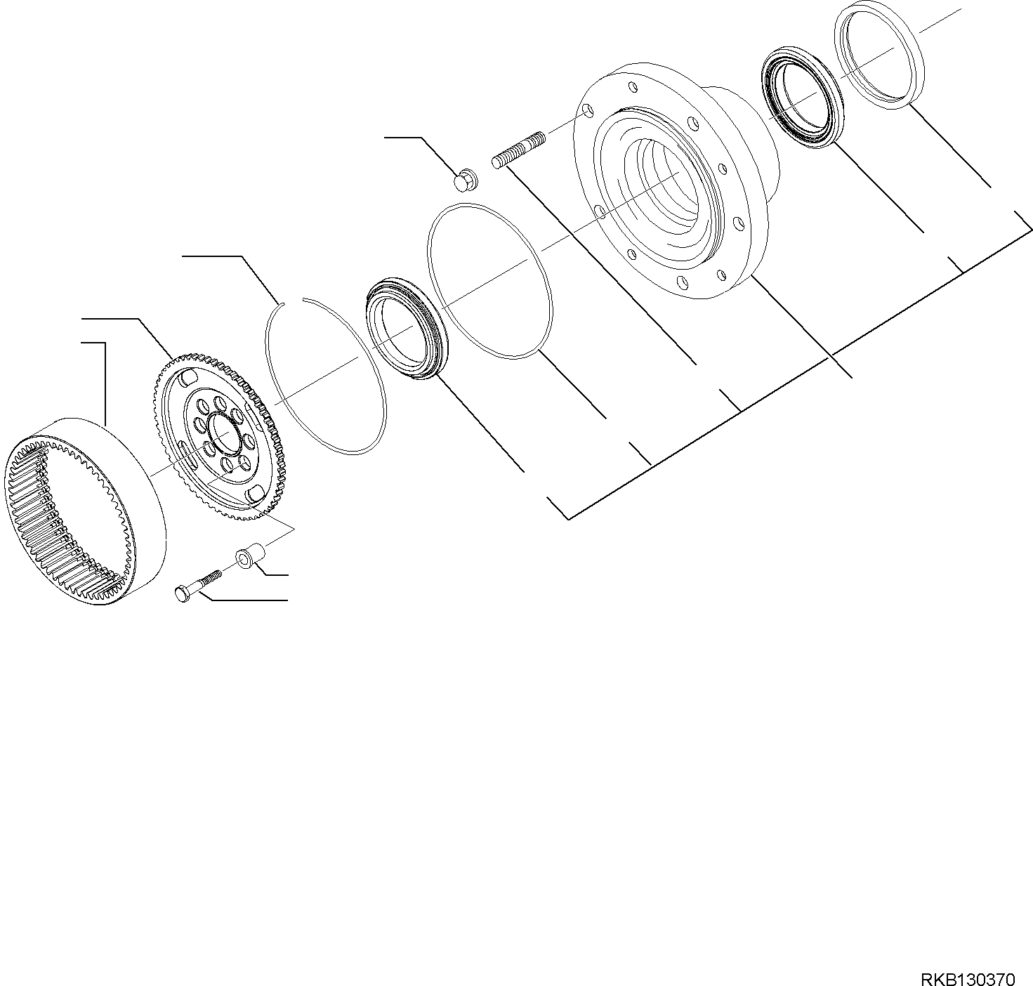 Уплотнительное кольцо CA0140368 KOMATSU
