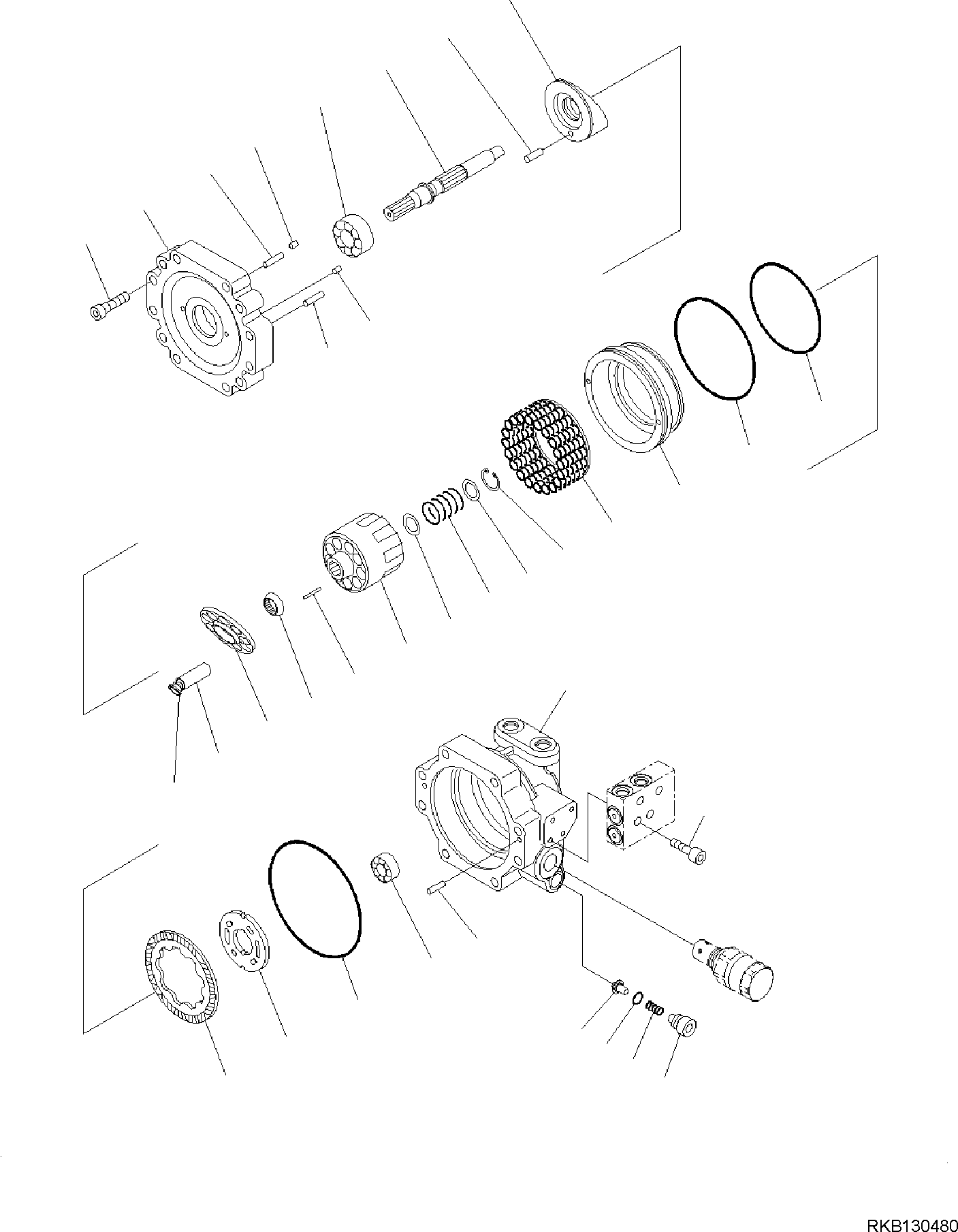BODY, ASSEMBLY FUMCB18436 KOMATSU