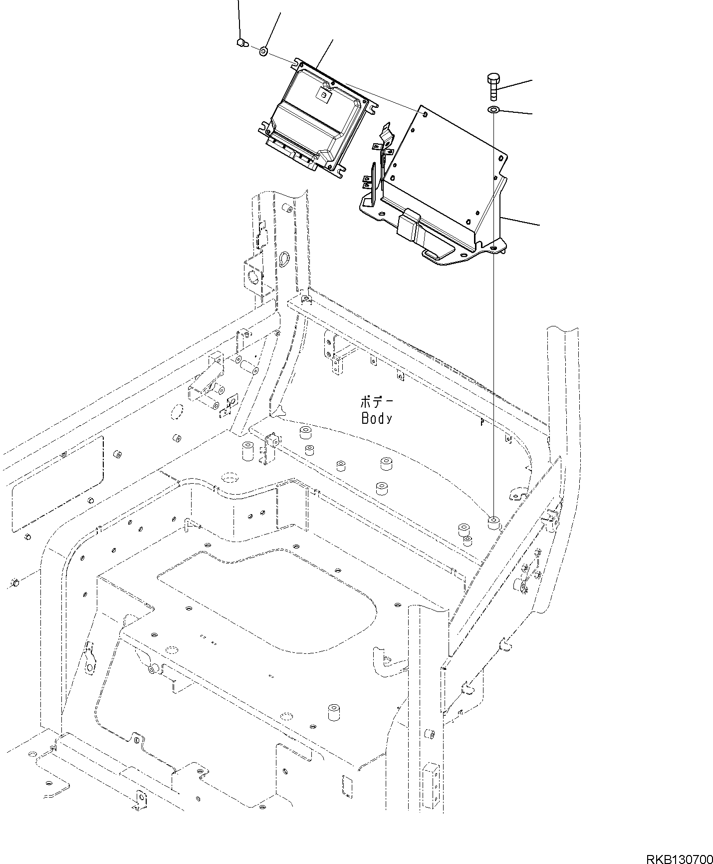 Контроллер 7825-67-3000 KOMATSU