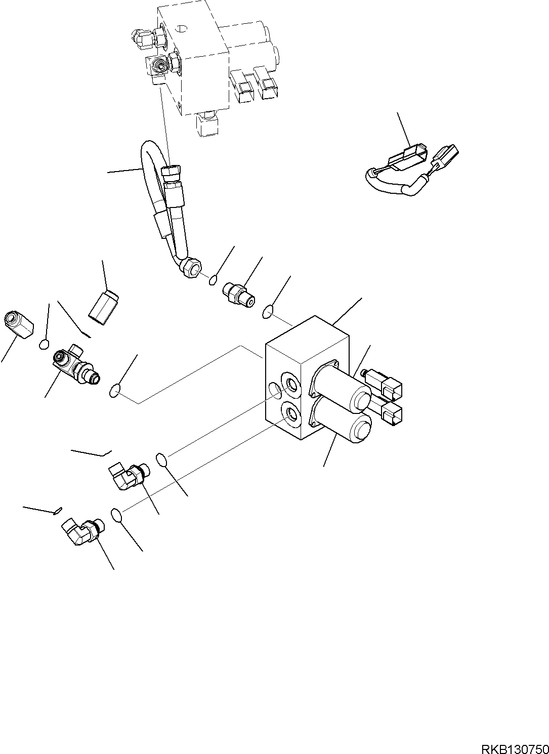 Шланг 2A1-973-5460 KOMATSU