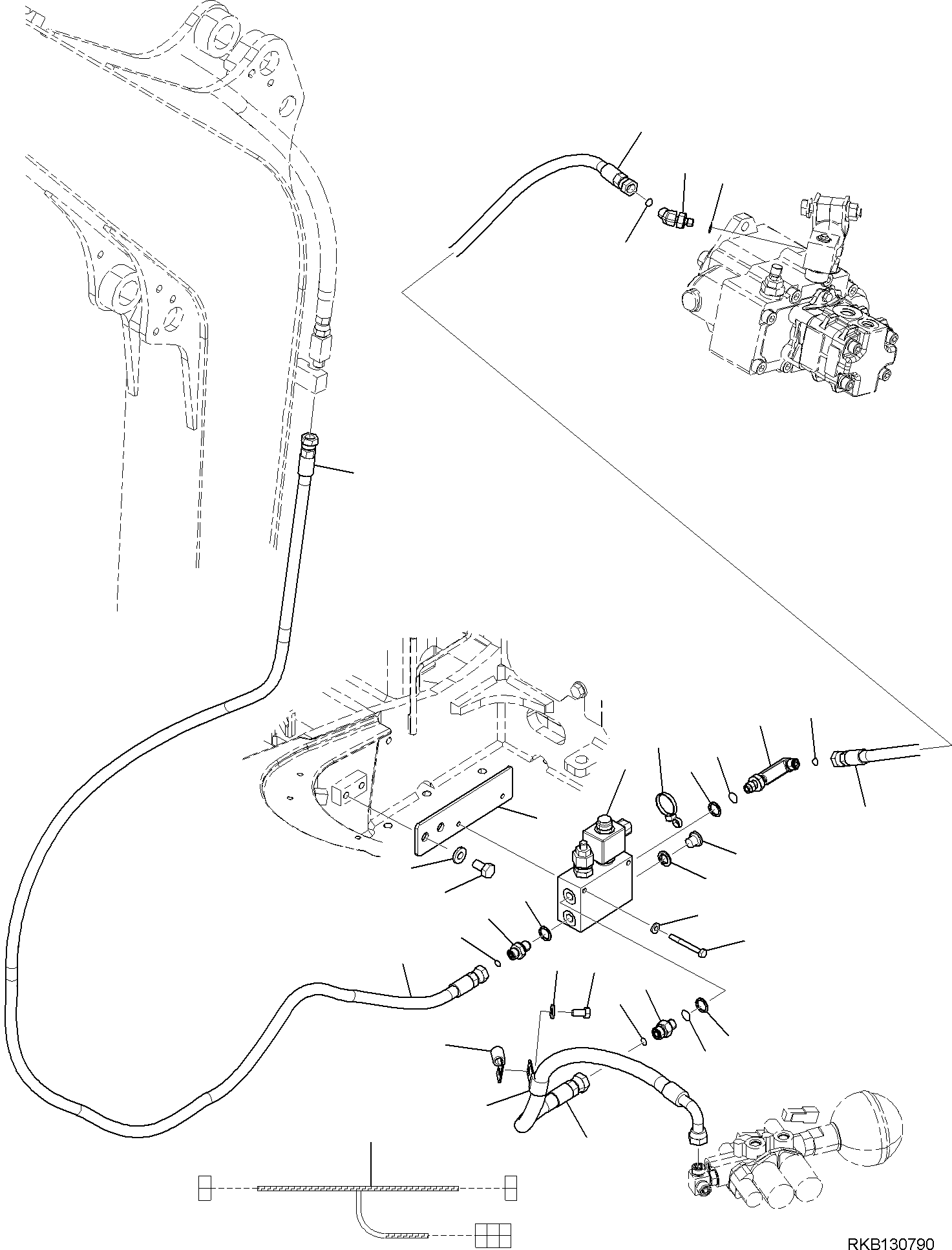 Жгут проводов 2A1-06-55160 KOMATSU