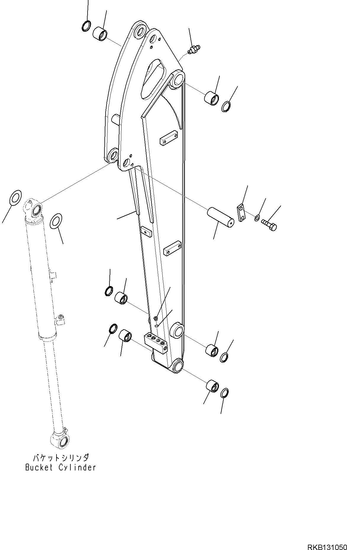 ARM, ASSEMBLY 2A1-943-R030 KOMATSU