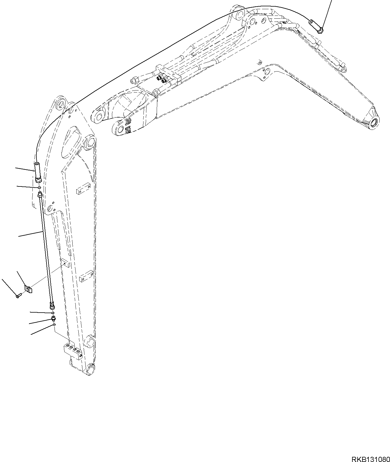 Шланг 2A1-943-5430 KOMATSU