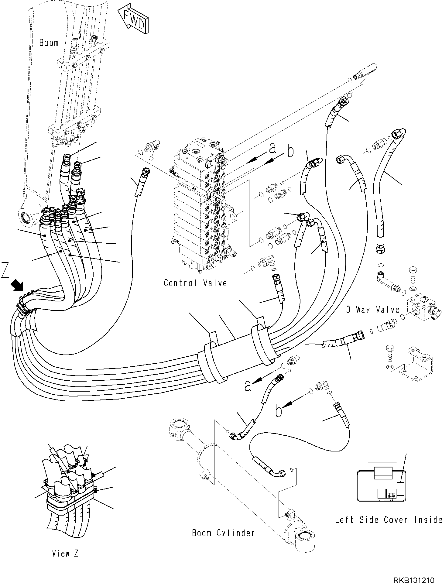 HOSE, ASSEMBLY 22K-973-5300 KOMATSU